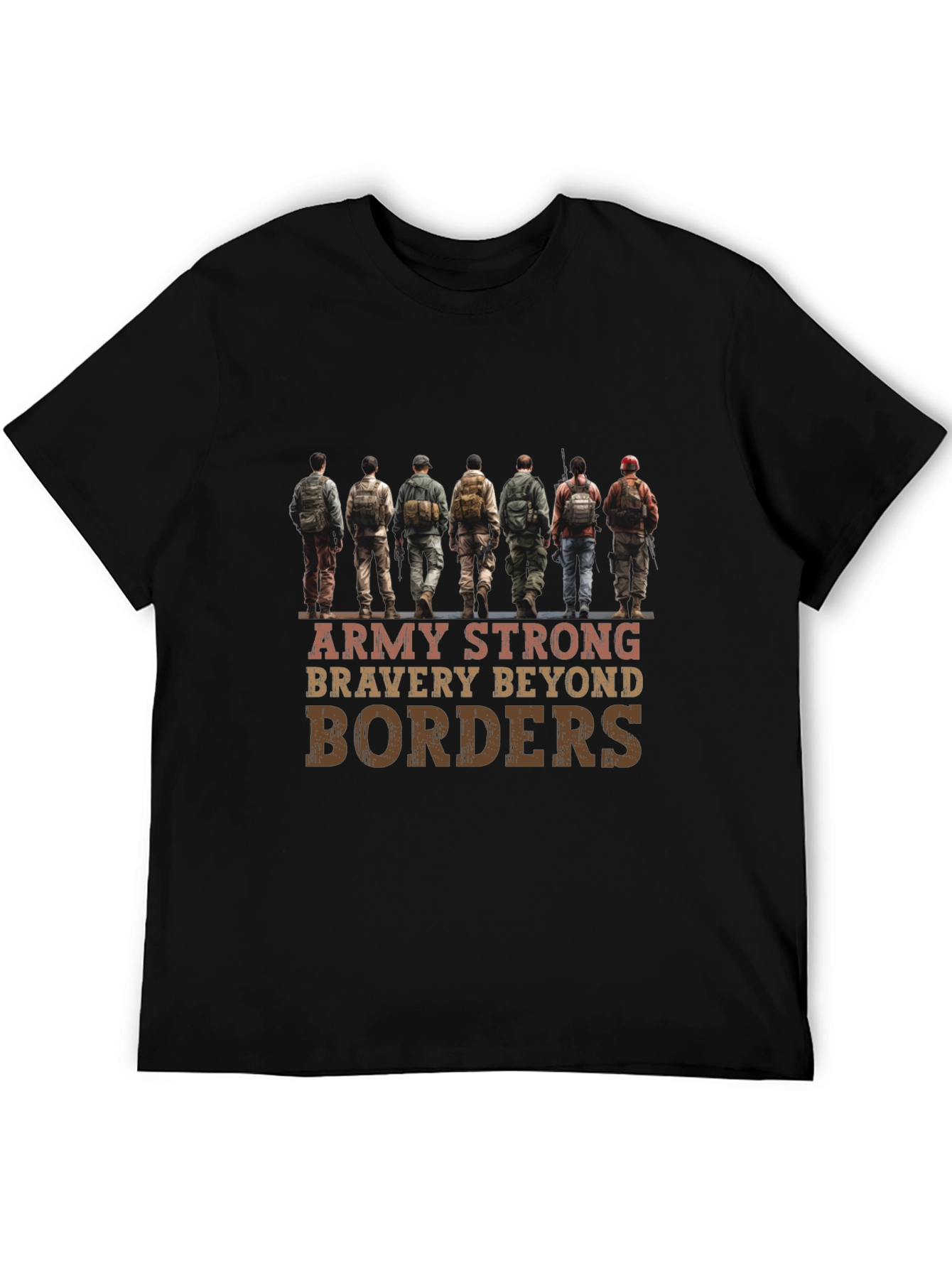 Army Strong T-Shirt - Bravery Beyond Borders