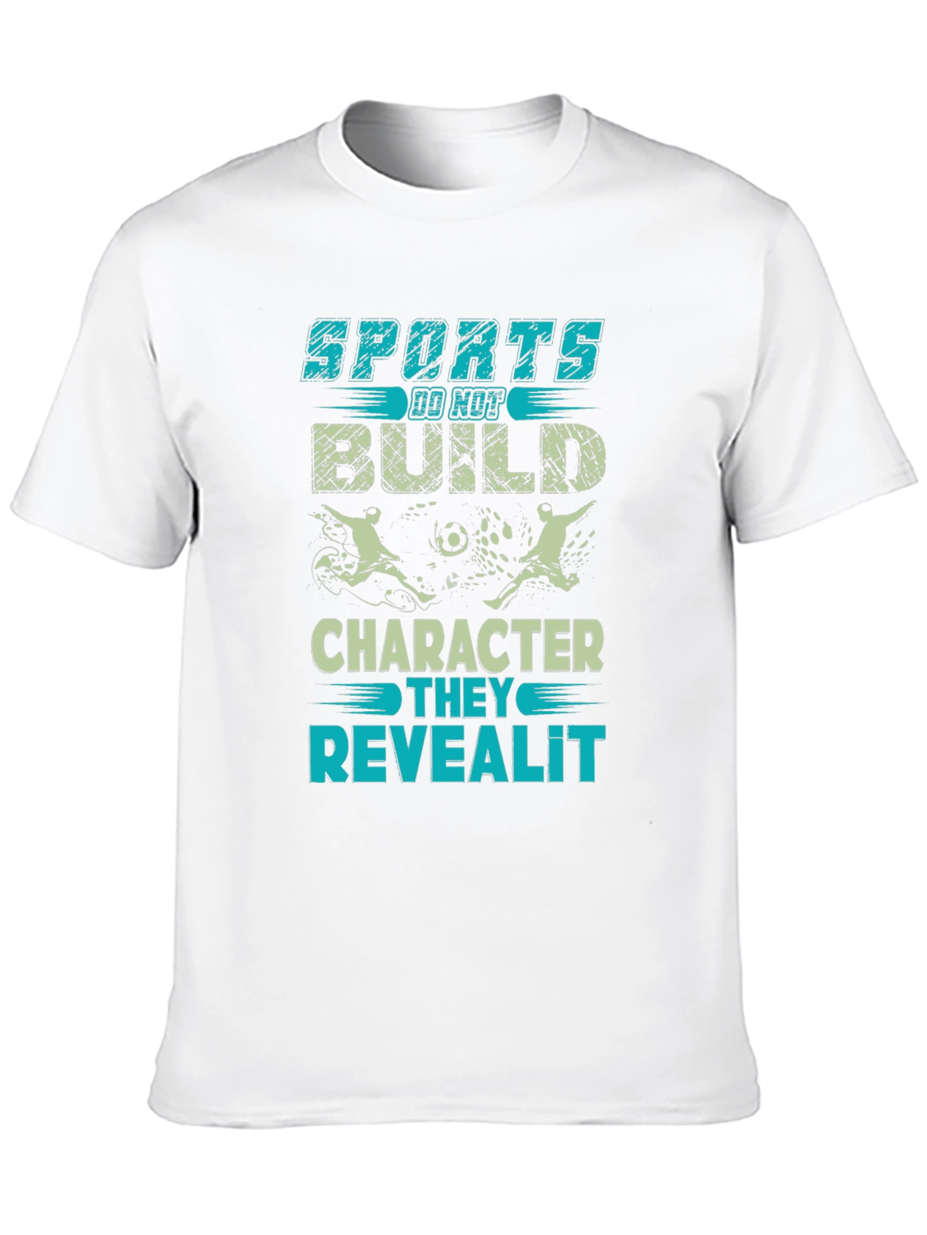 Sports Reveal Character Black Graphic Tee