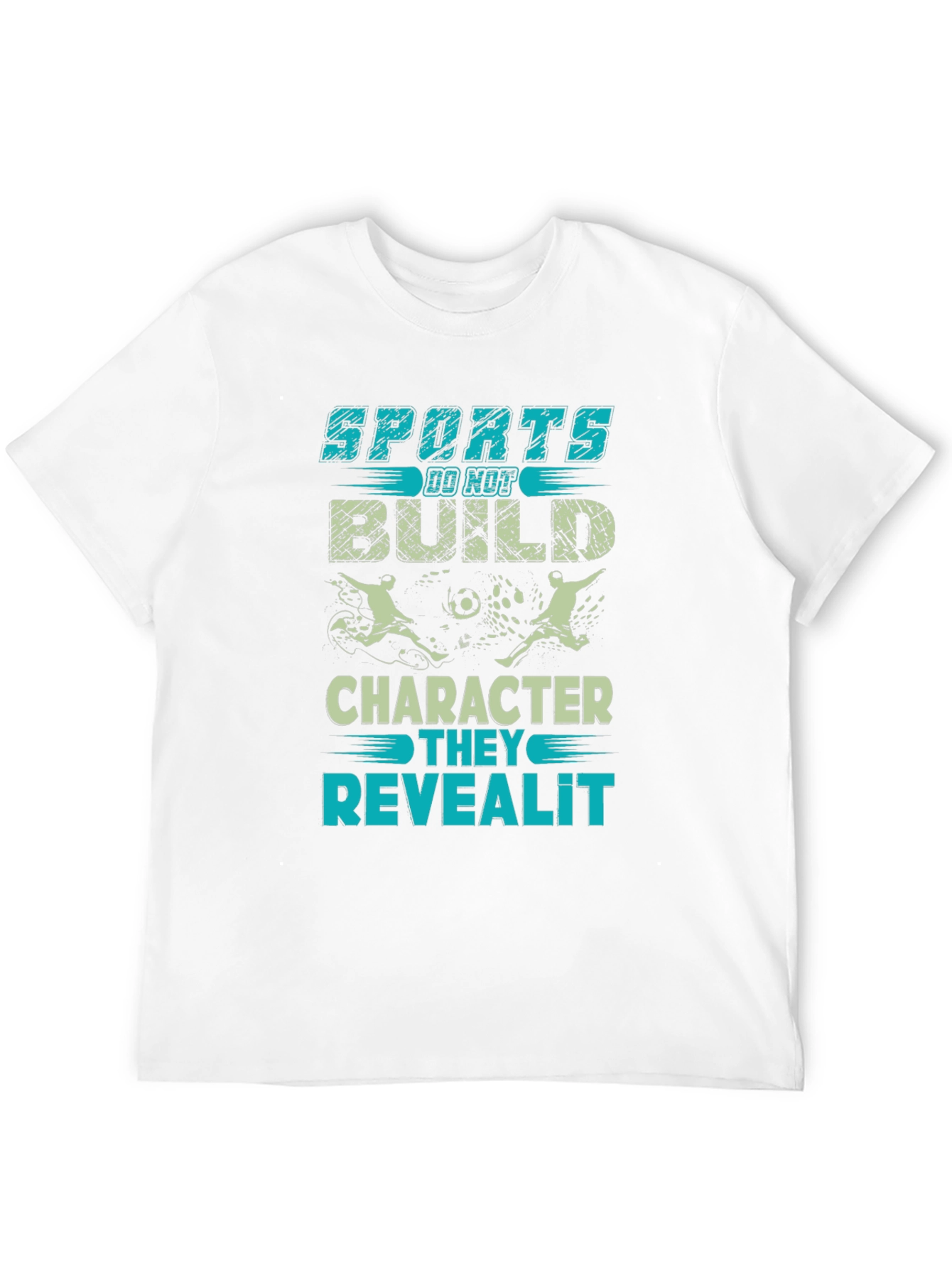 Sports Reveal Character Black Graphic Tee