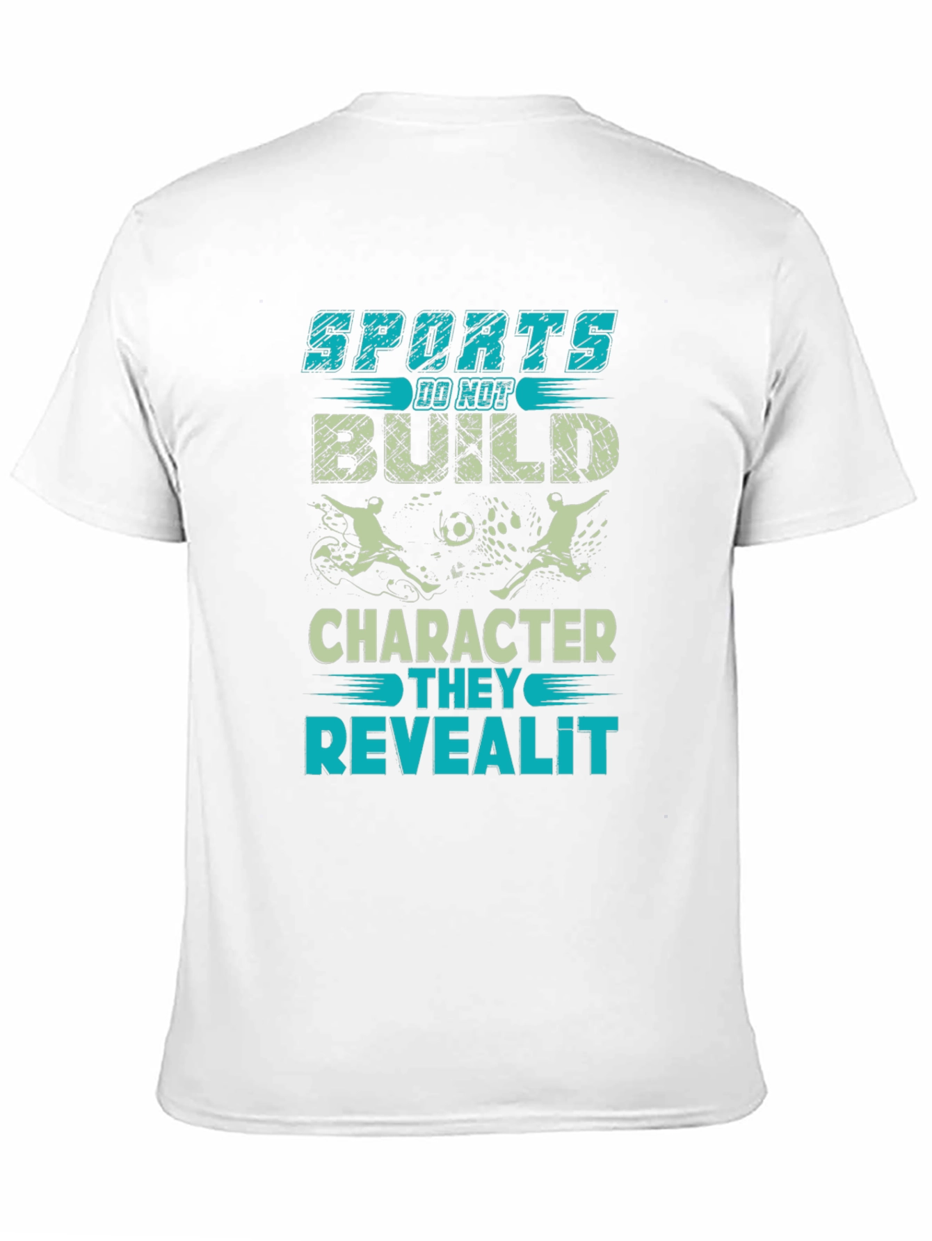 Sports Reveal Character Black Graphic Tee