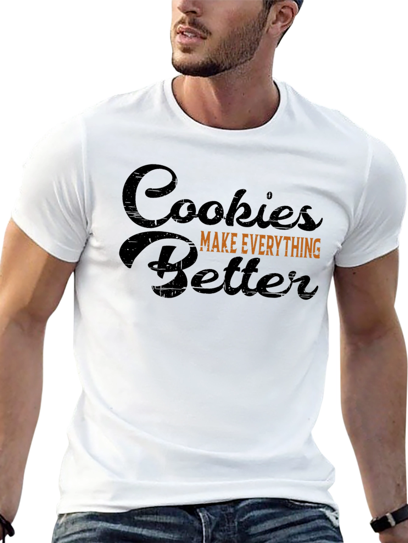 Cookies Make Everything Better Black T-Shirt