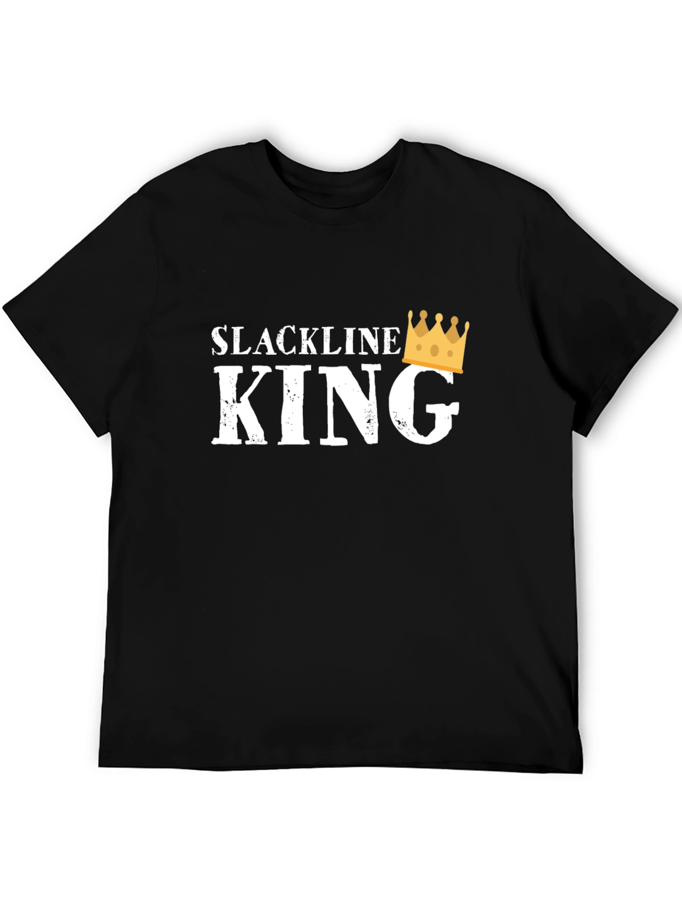 Slackline King Graphic T-Shirt - Black