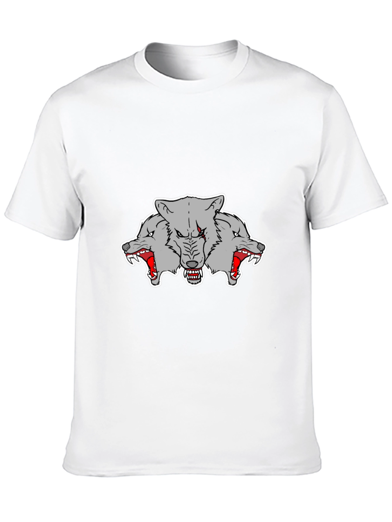 Three Headed Wolf Graphic Tee