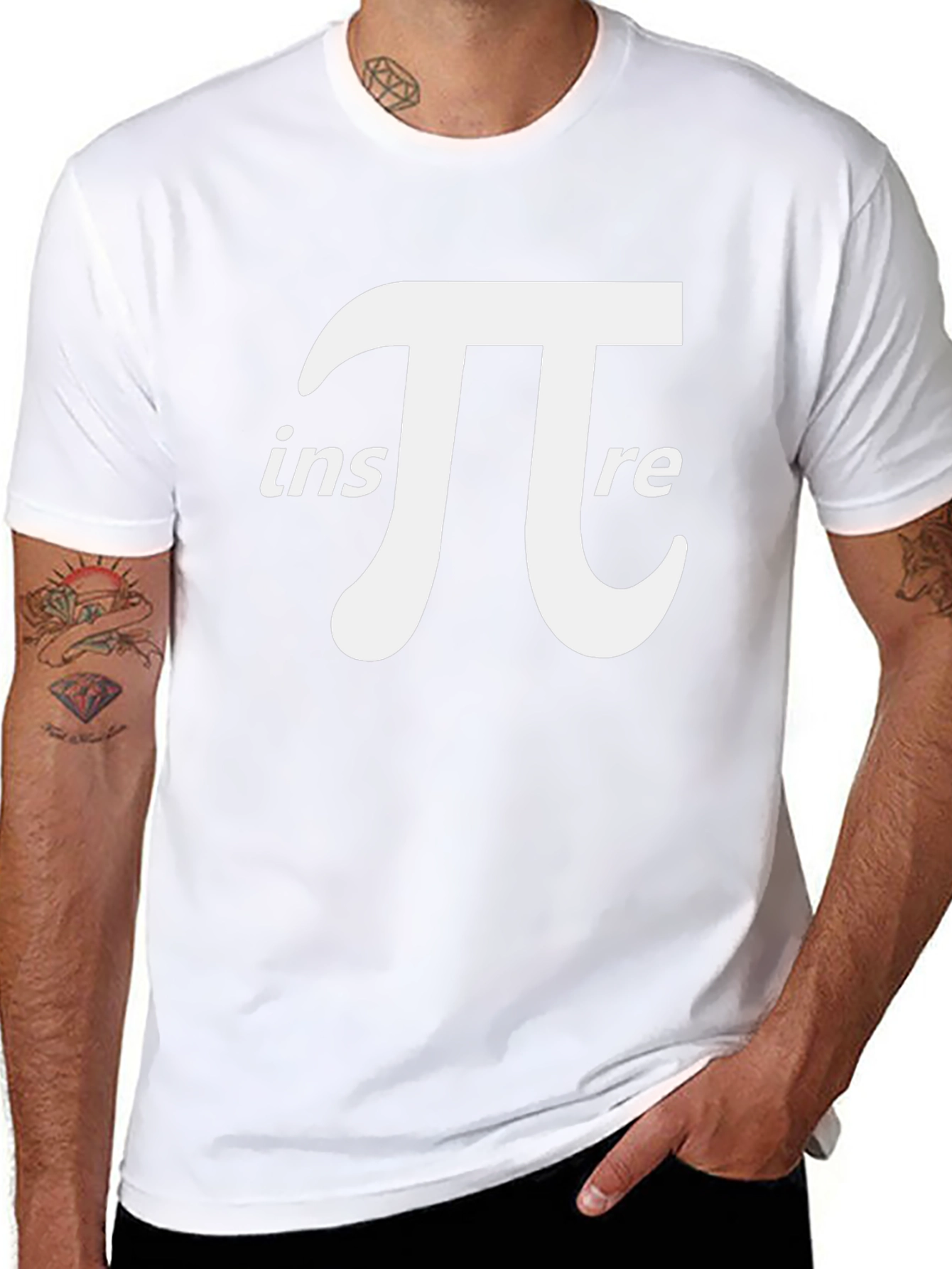 Inspire Pi Symbol T-Shirt - Black