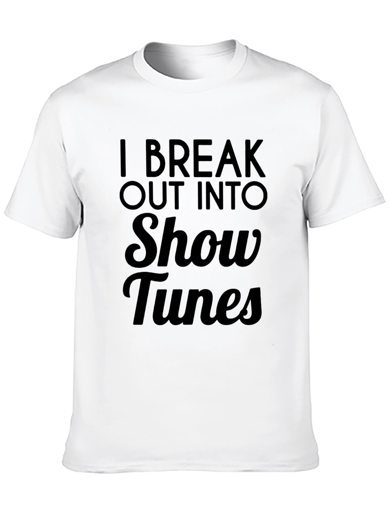 Show Tunes T-Shirt - Musicals Theatre Broadway Tee