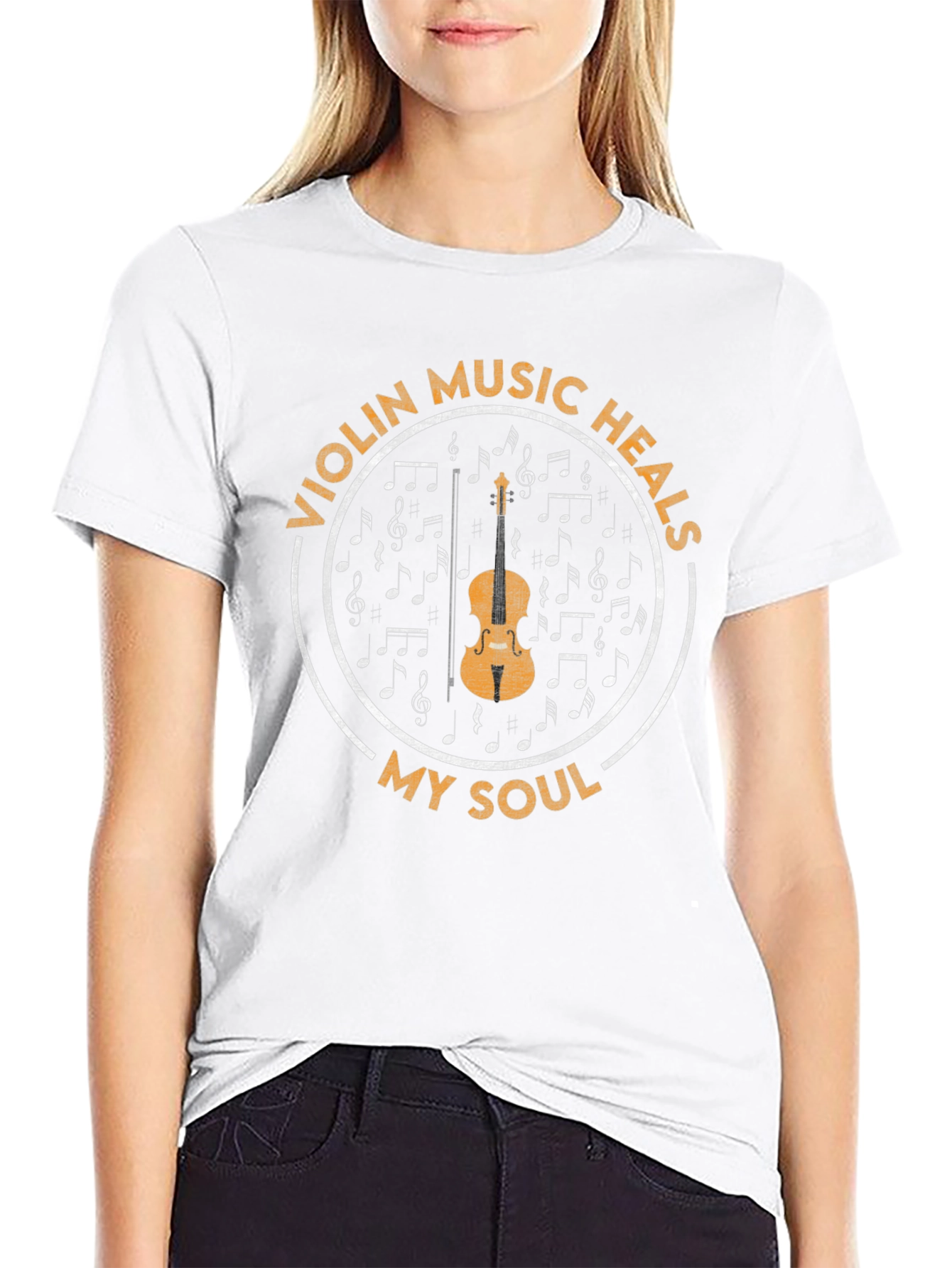 Violin Music Heals My Soul T-Shirt