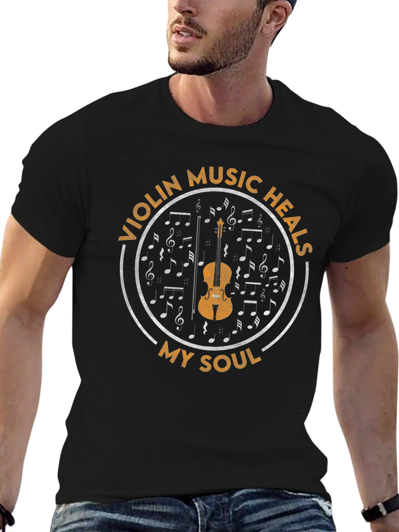 Violin Music Heals My Soul T-Shirt