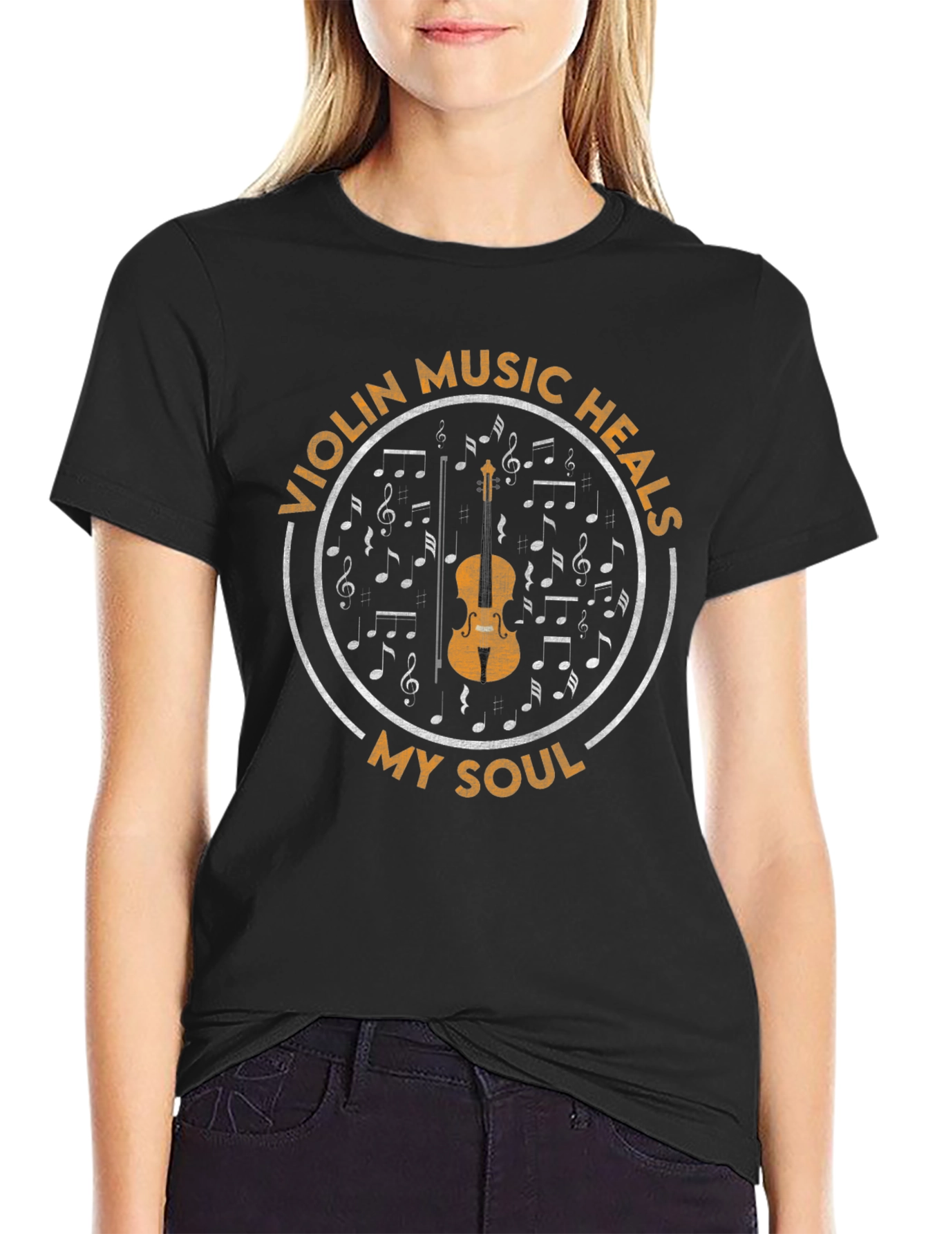 Violin Music Heals My Soul T-Shirt