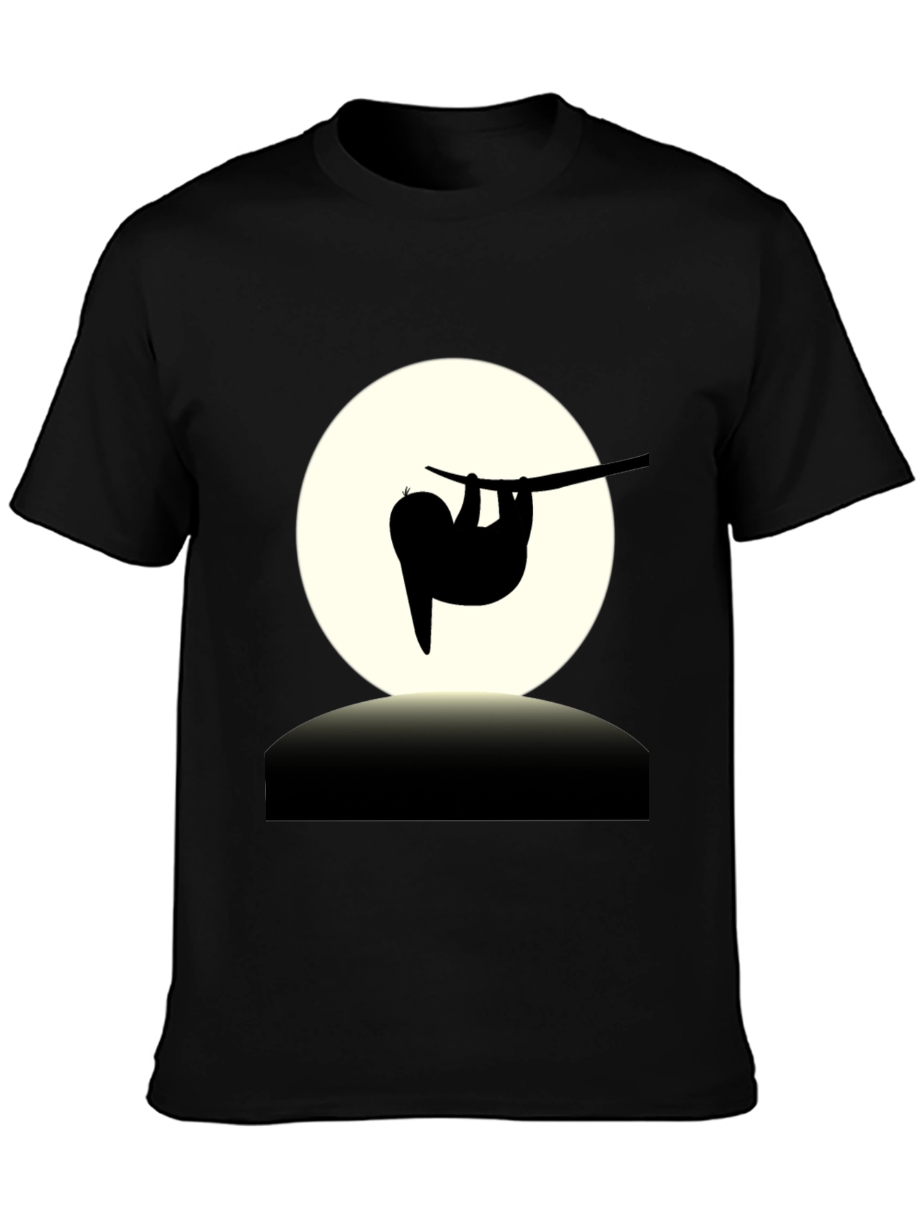 Sloth Silhouette Graphic Tee