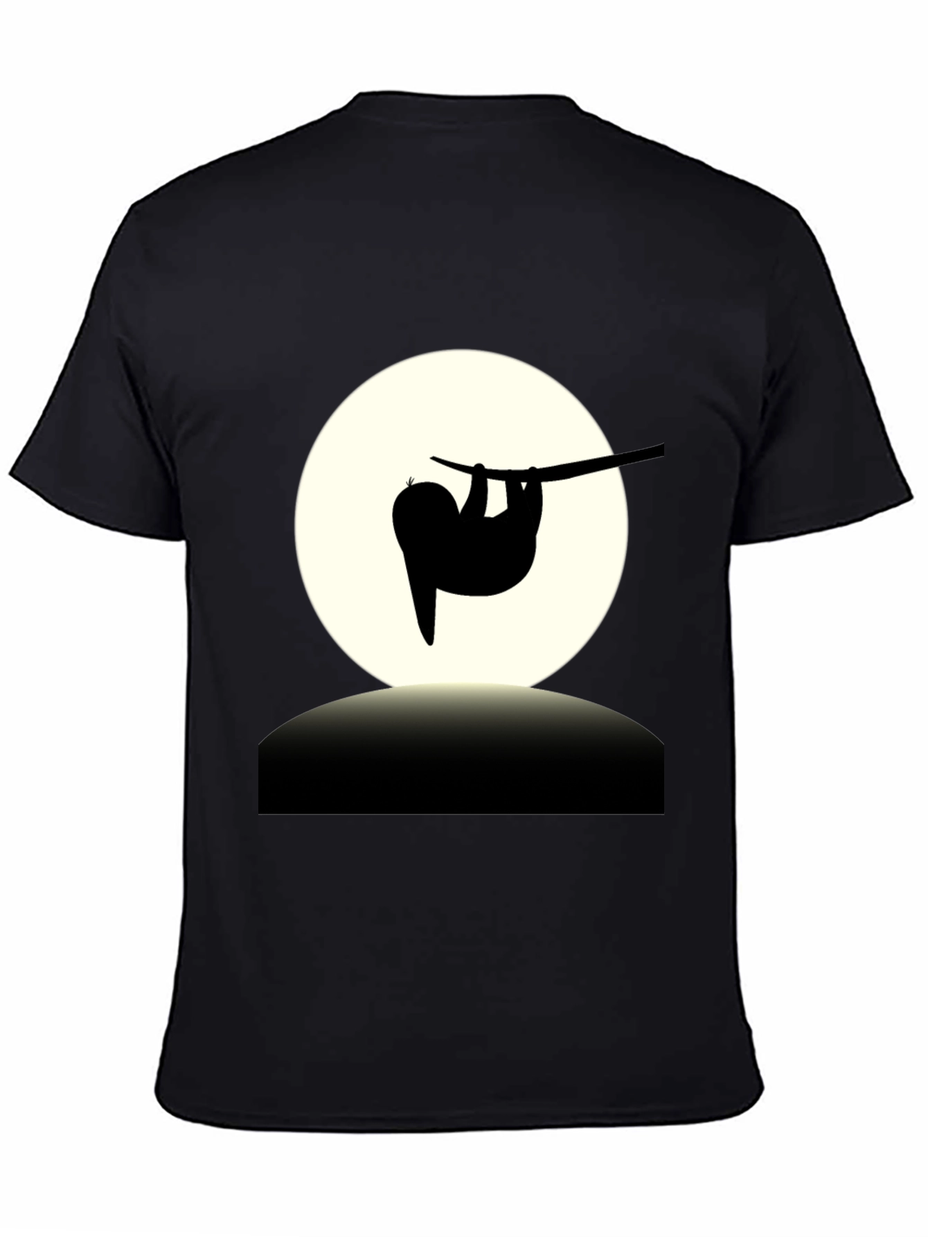 Sloth Silhouette Graphic Tee