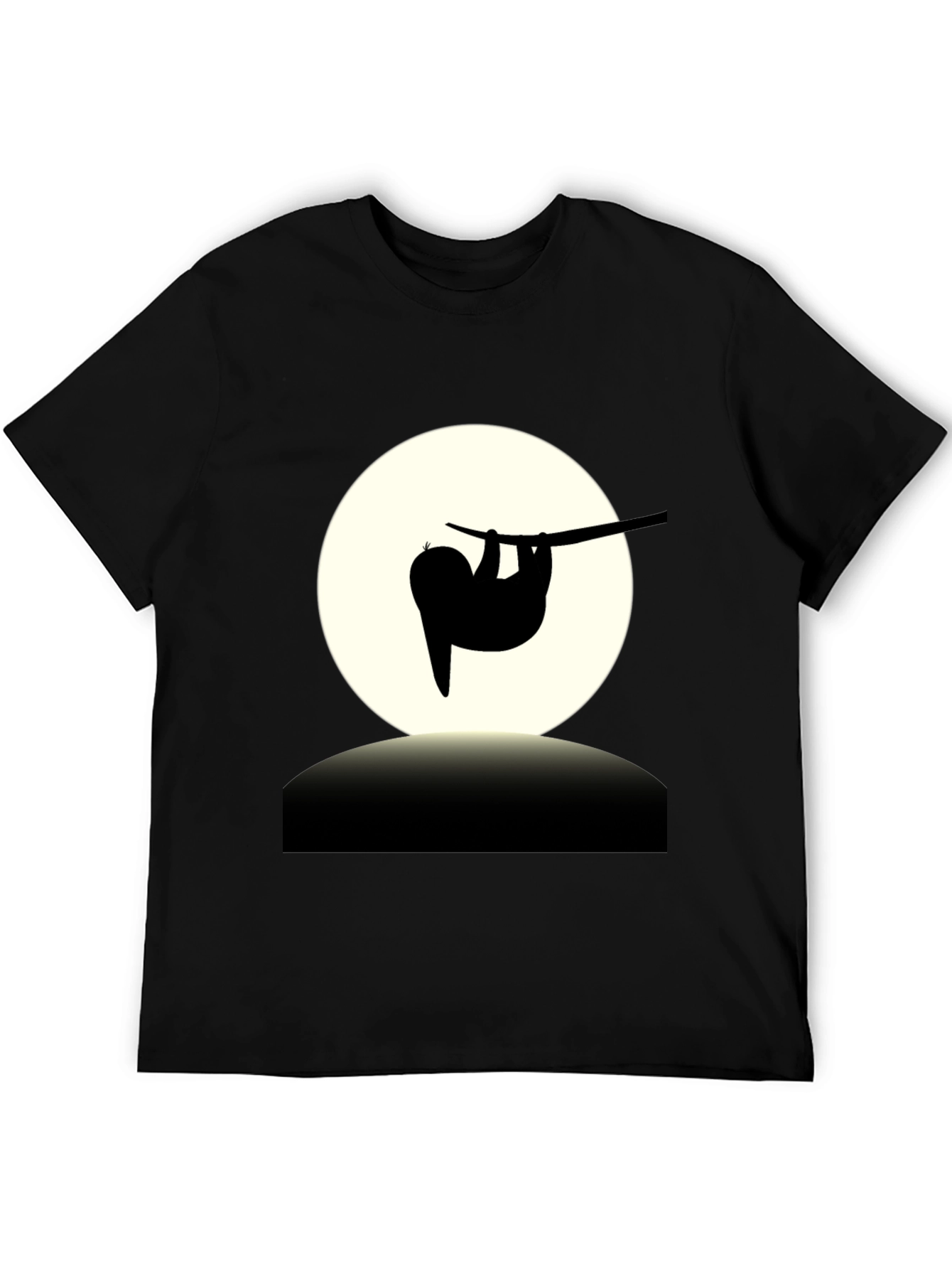 Sloth Silhouette Graphic Tee