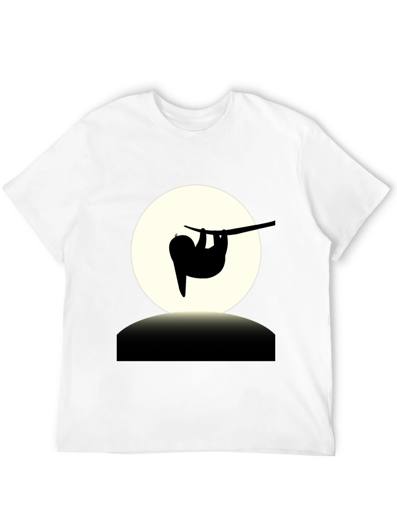 Sloth Silhouette Graphic Tee