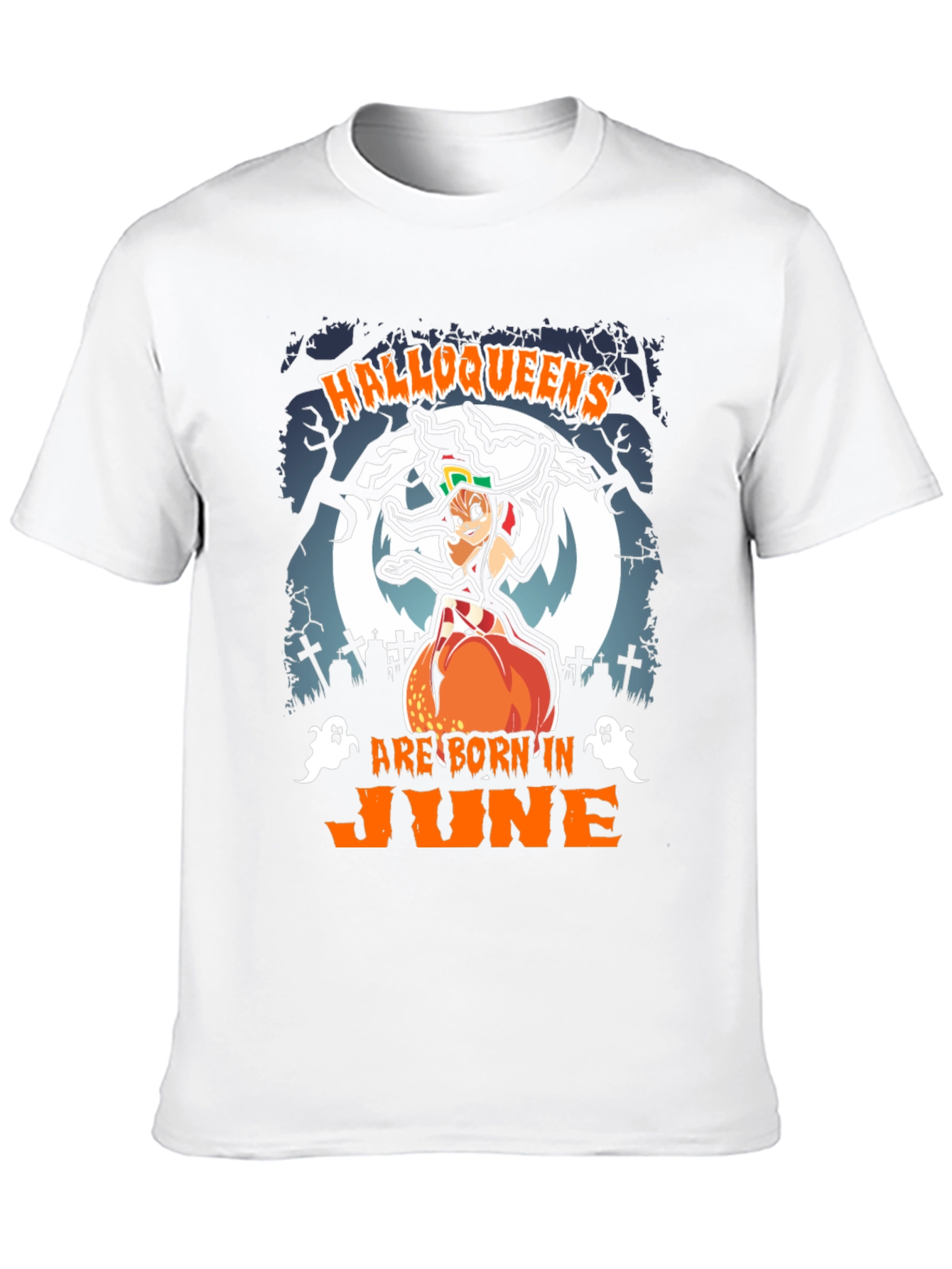 Halloqueens Born in June T-Shirt