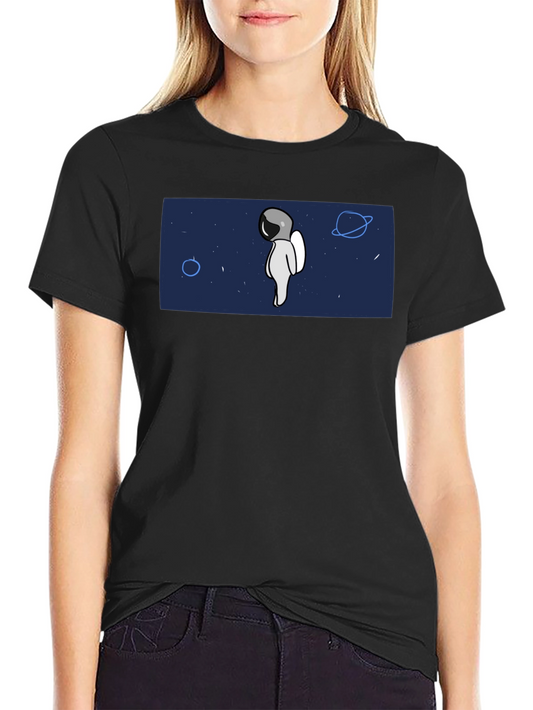 Astronaut Graphic T-Shirt - Space Lover Tee