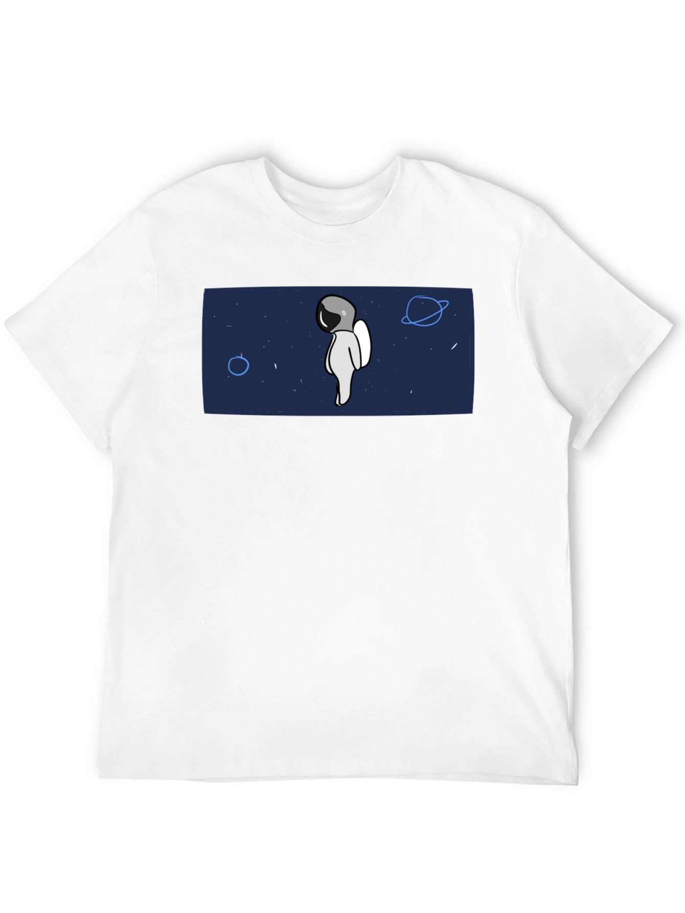 Astronaut Graphic T-Shirt - Space Lover Tee