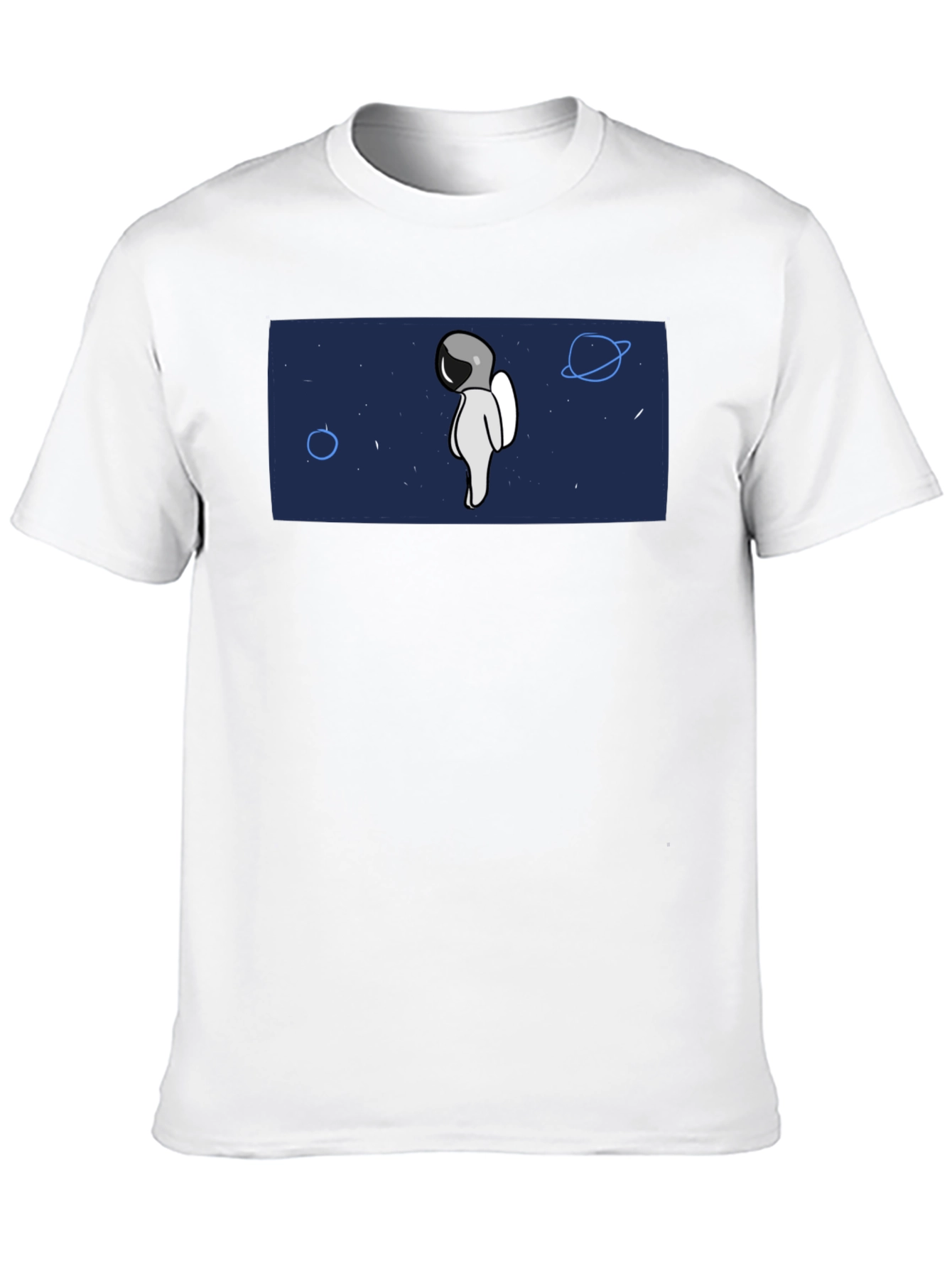 Astronaut Graphic T-Shirt - Space Lover Tee