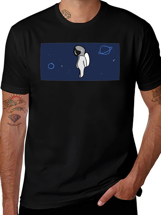 Astronaut Graphic T-Shirt - Space Lover Tee