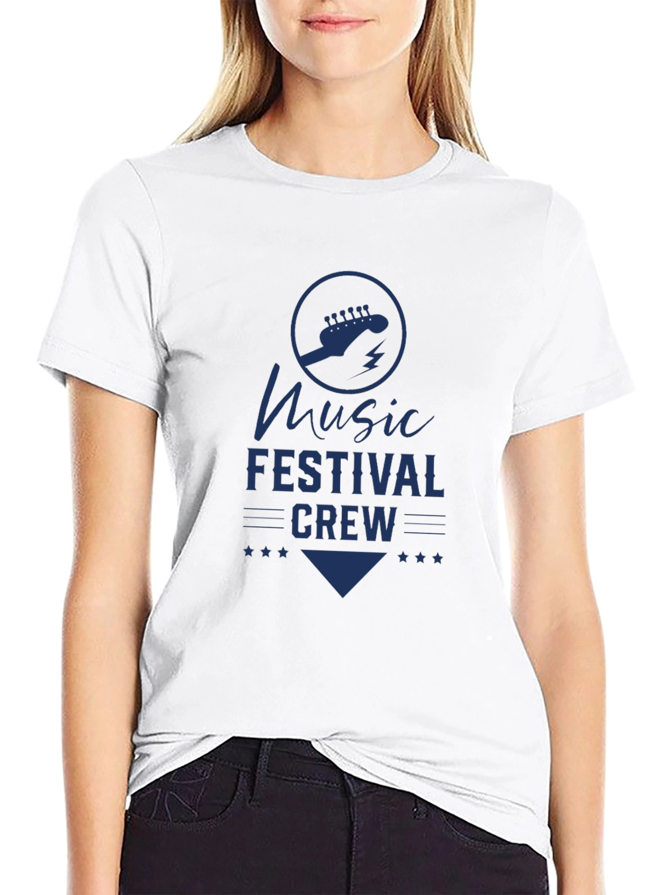 Music Festival Crew Graphic T-Shirt