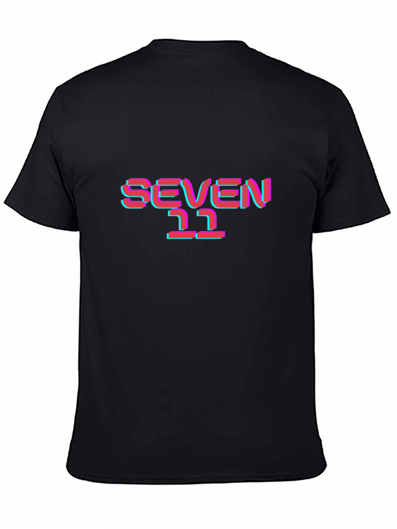 Seven 11 Glitch T-Shirt - Trendy Graphic Tee