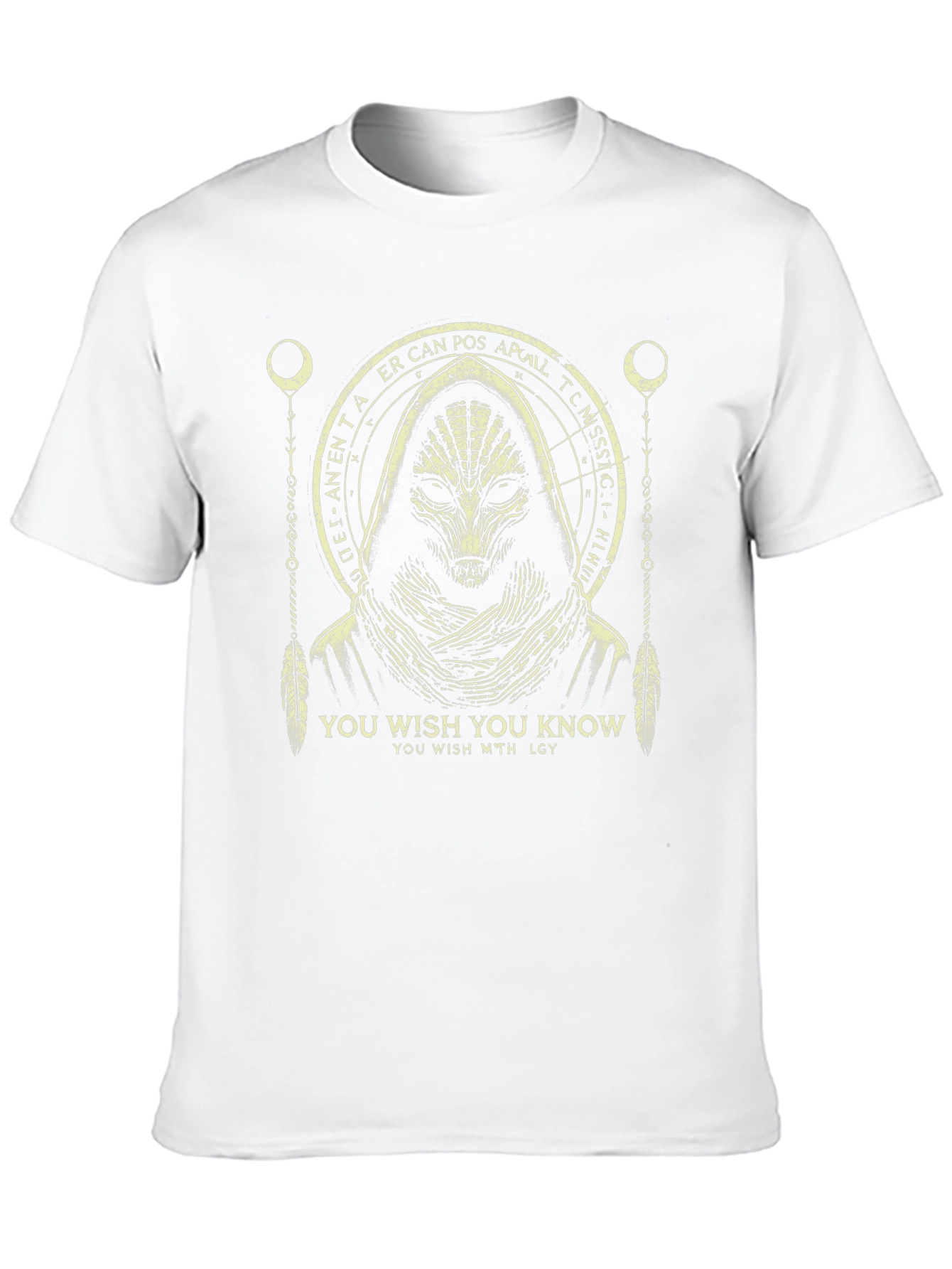 Mystic Alien Graphic Black T-Shirt