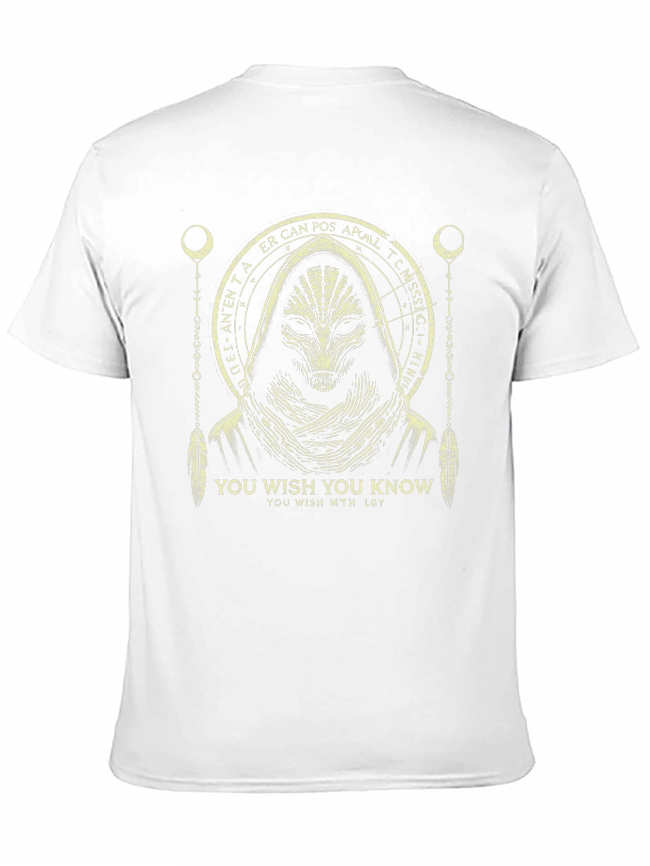 Mystic Alien Graphic Black T-Shirt