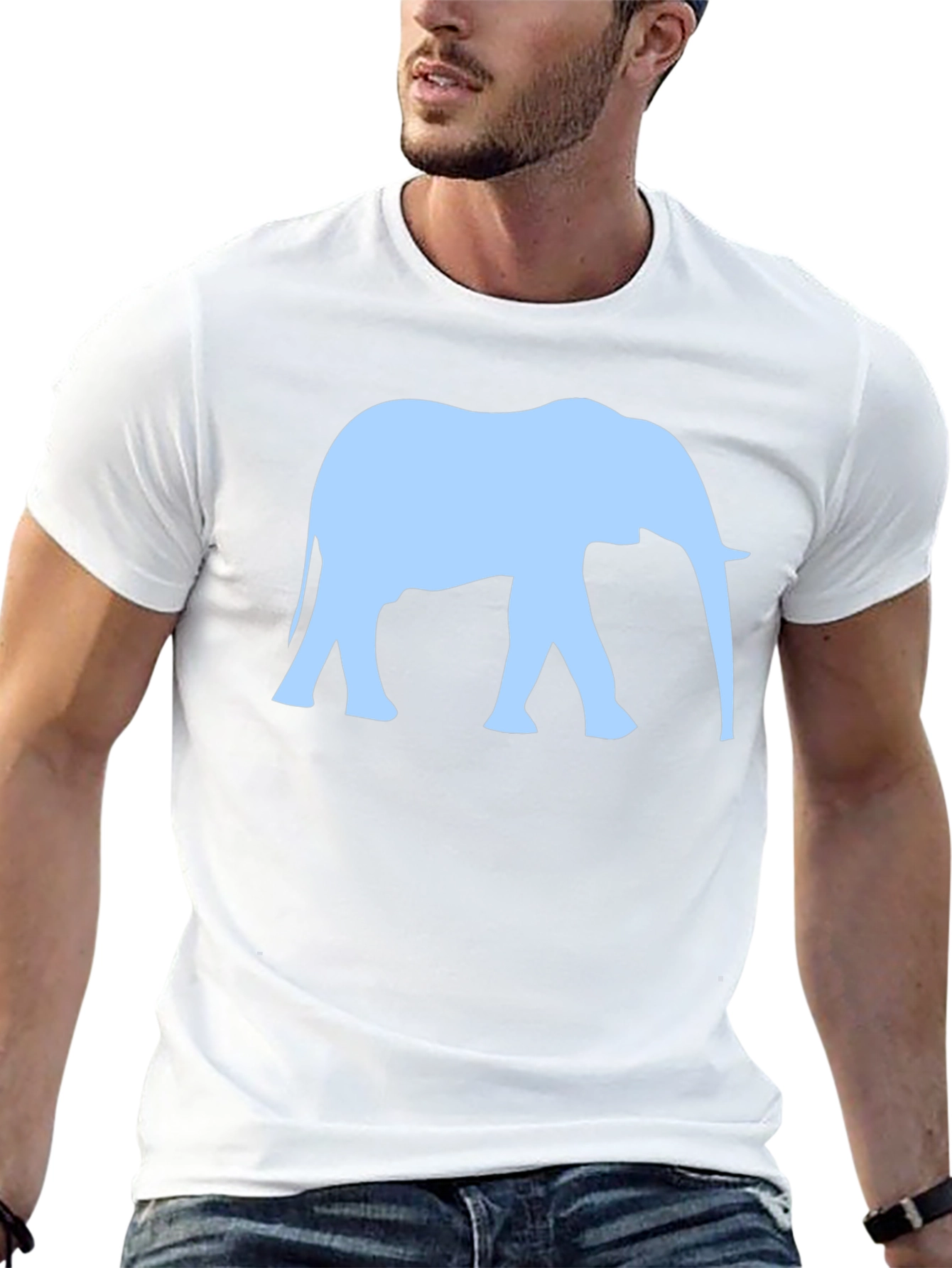 Elephant Graphic Tee - Cool Animal T-Shirt