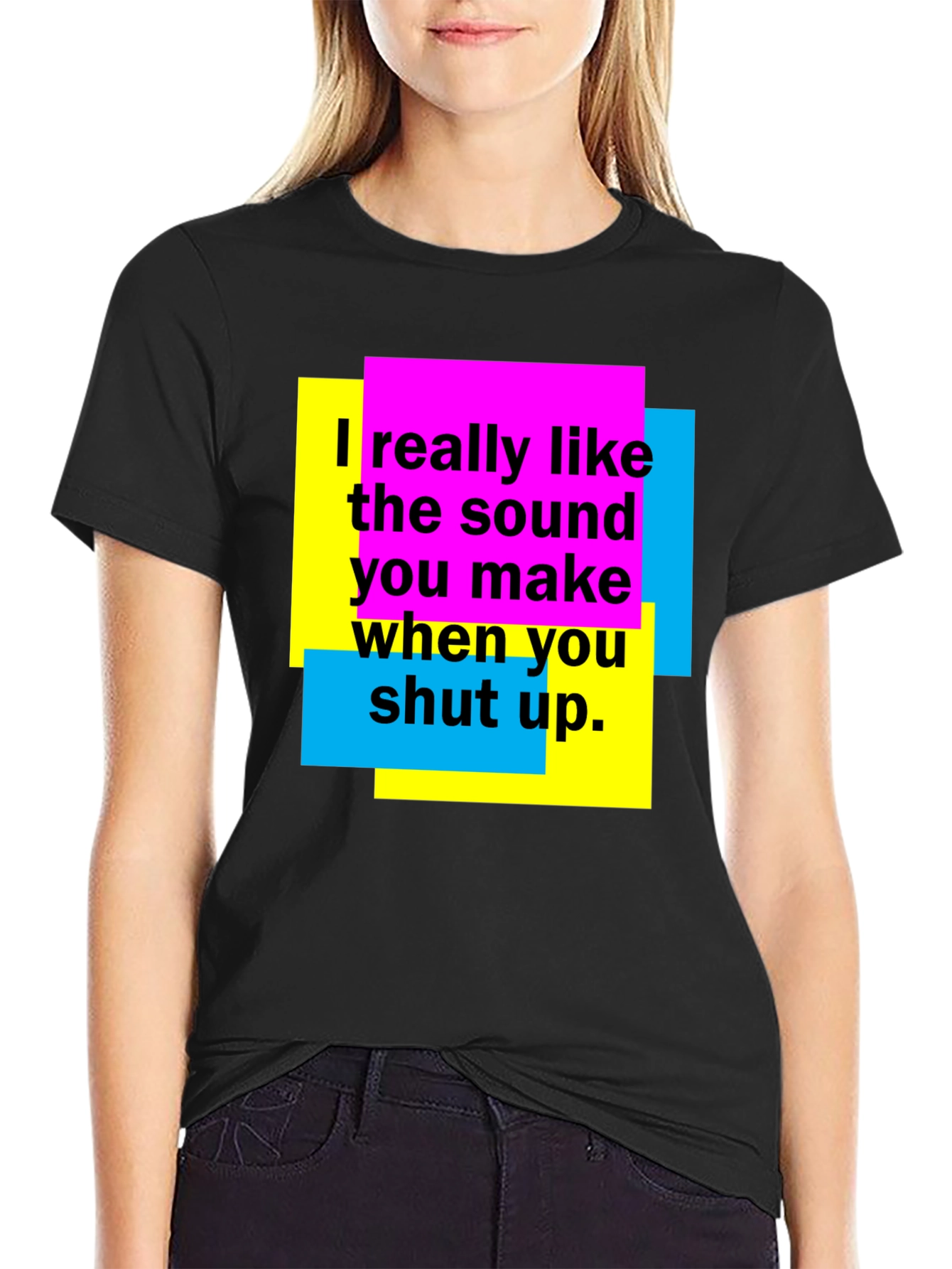 Funny Shut Up Graphic T-Shirt