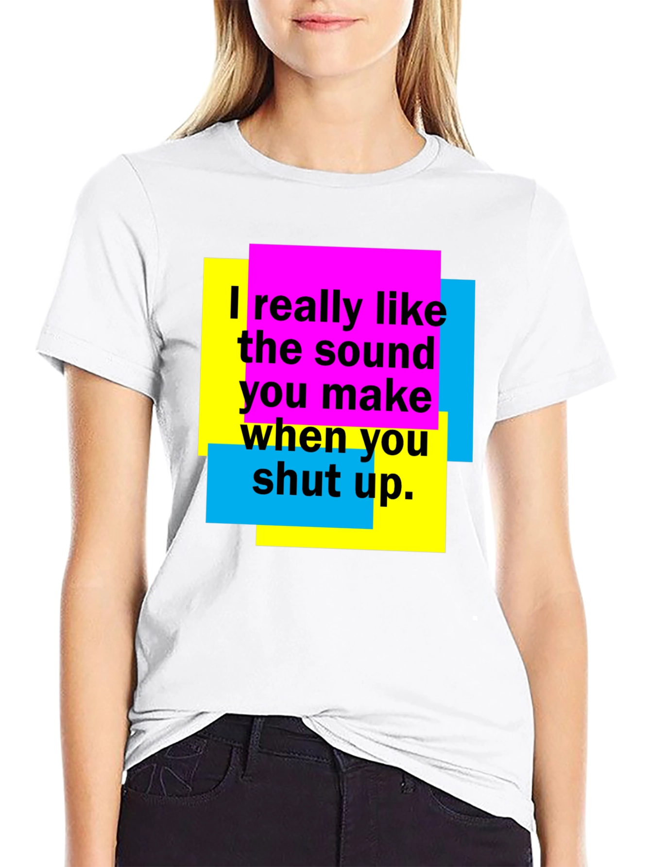 Funny Shut Up Graphic T-Shirt