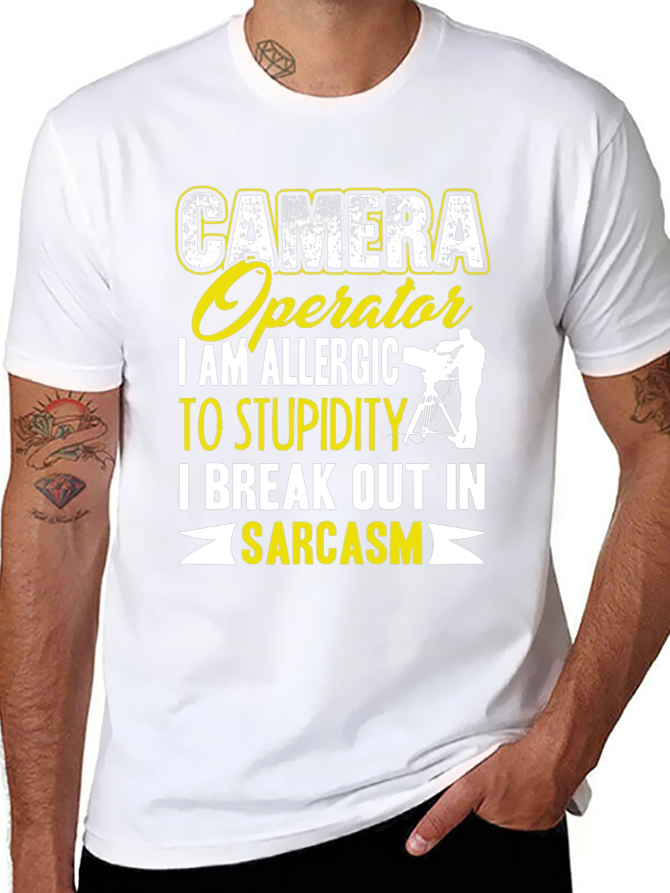 Camera Operator Sarcasm T-Shirt