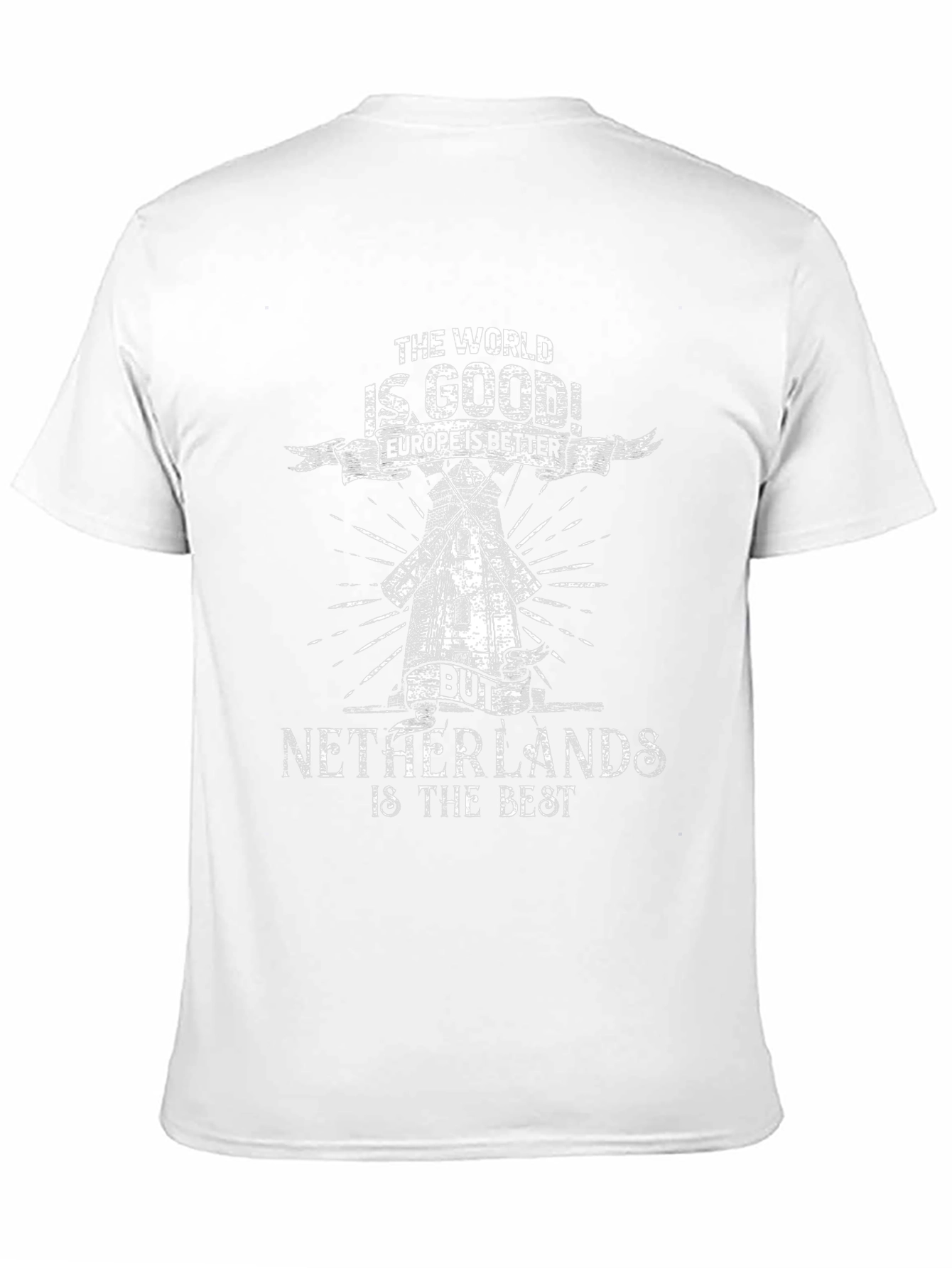 Netherlands Graphic T-Shirt - World is Good