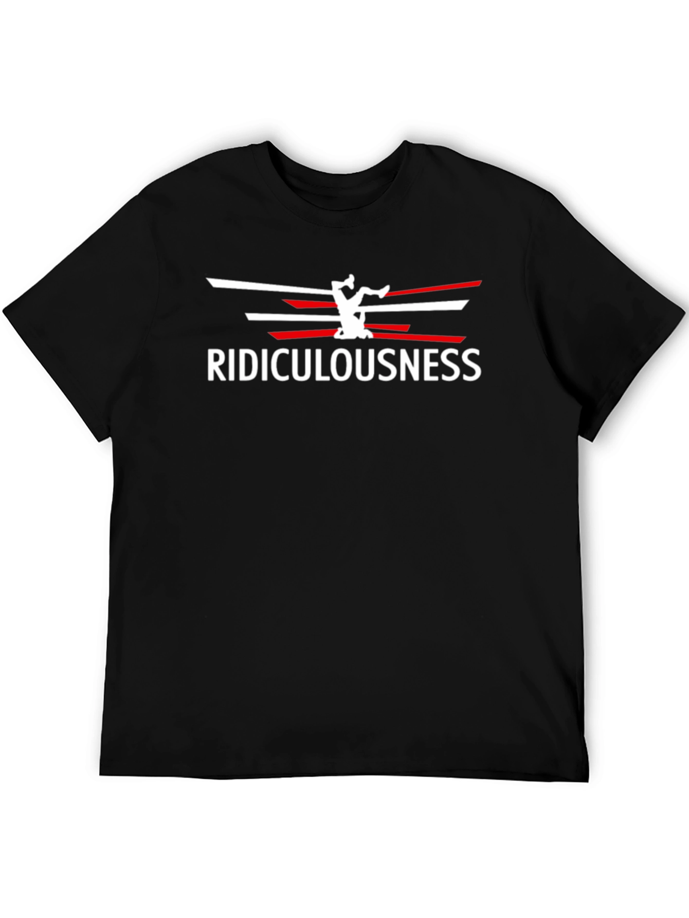 Ridiculousness Graphic Tee - Black Cotton T-Shirt