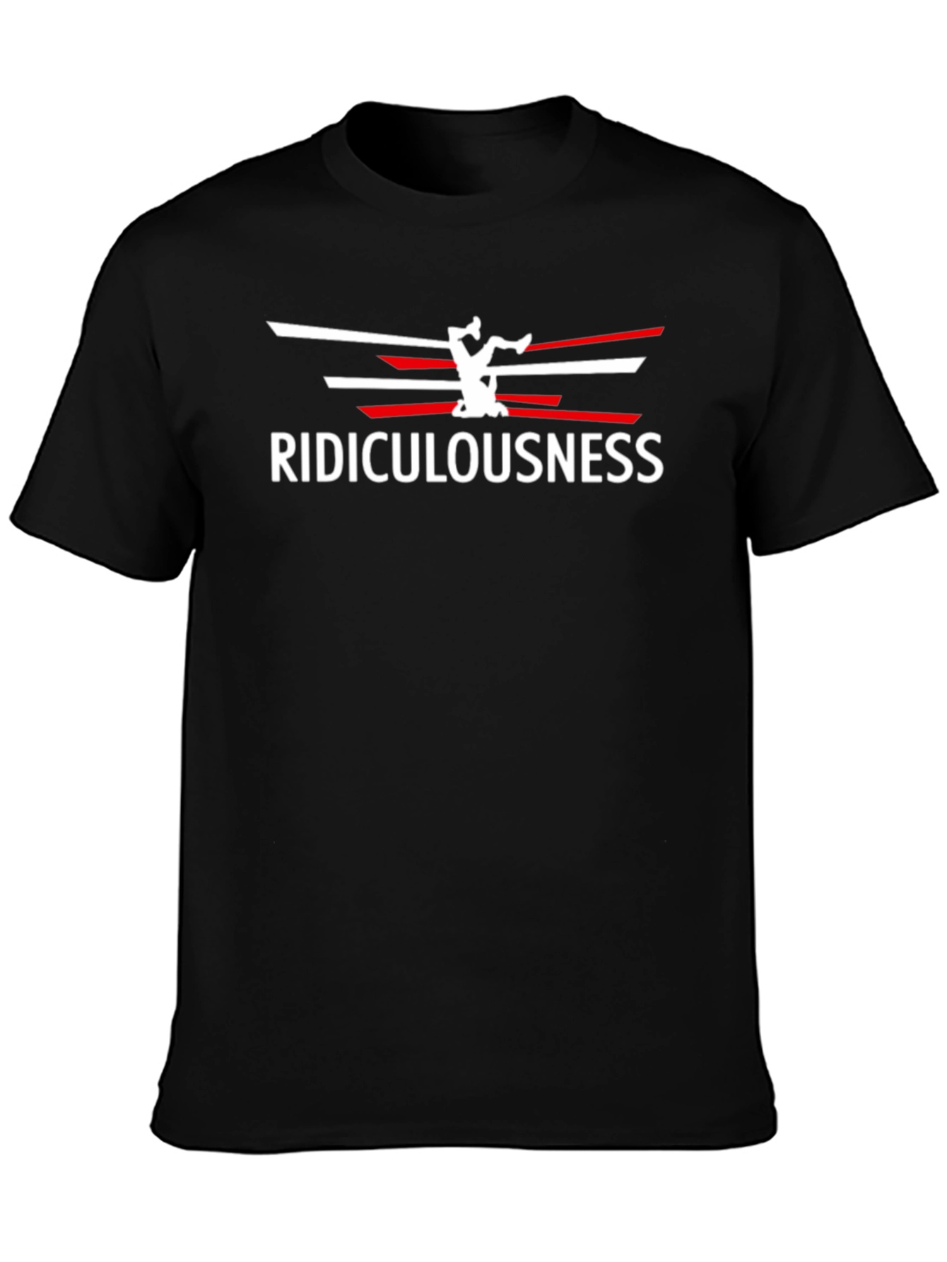 Ridiculousness Graphic Tee - Black Cotton T-Shirt