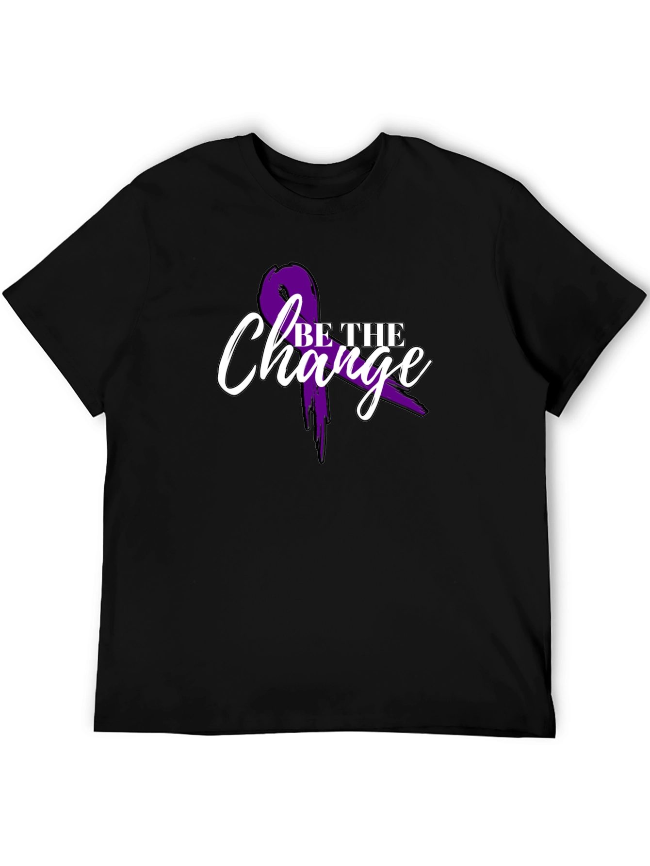 Be The Change Awareness Ribbon T-Shirt