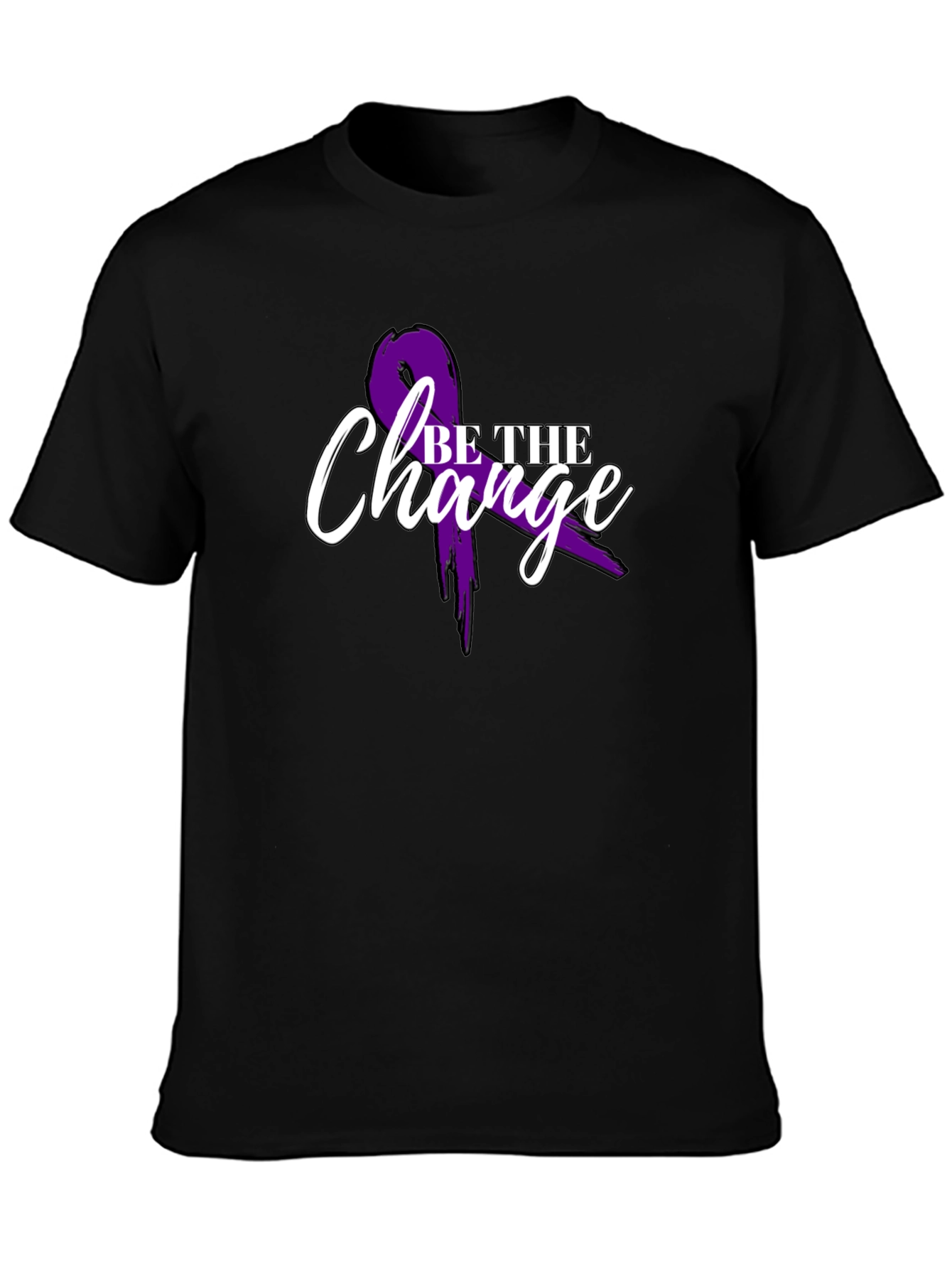 Be The Change Awareness Ribbon T-Shirt