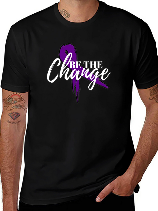 Be The Change Awareness Ribbon T-Shirt