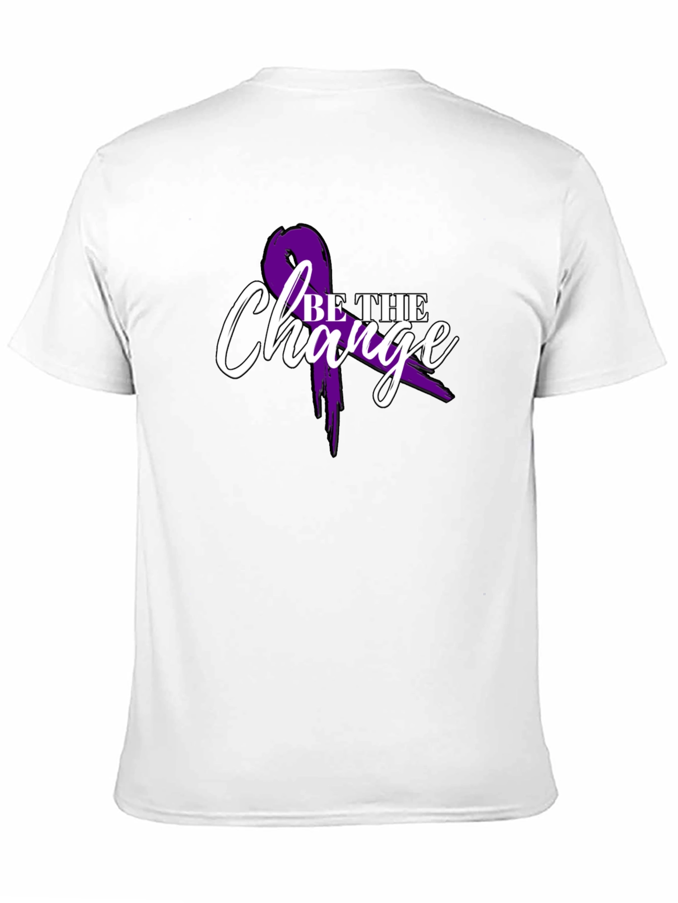 Be The Change Awareness Ribbon T-Shirt