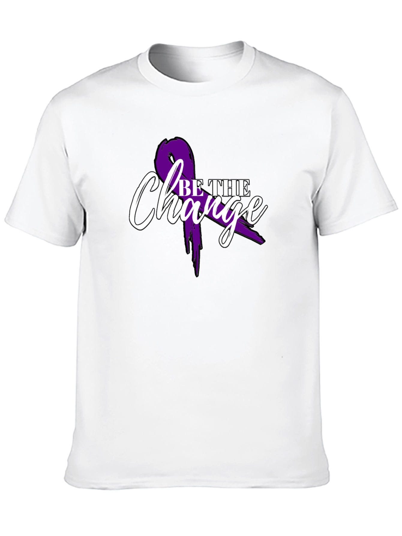 Be The Change Awareness Ribbon T-Shirt