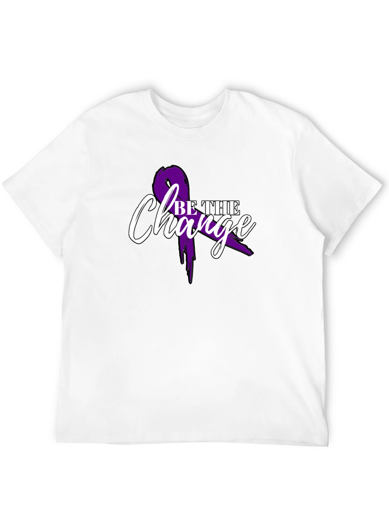 Be The Change Awareness Ribbon T-Shirt