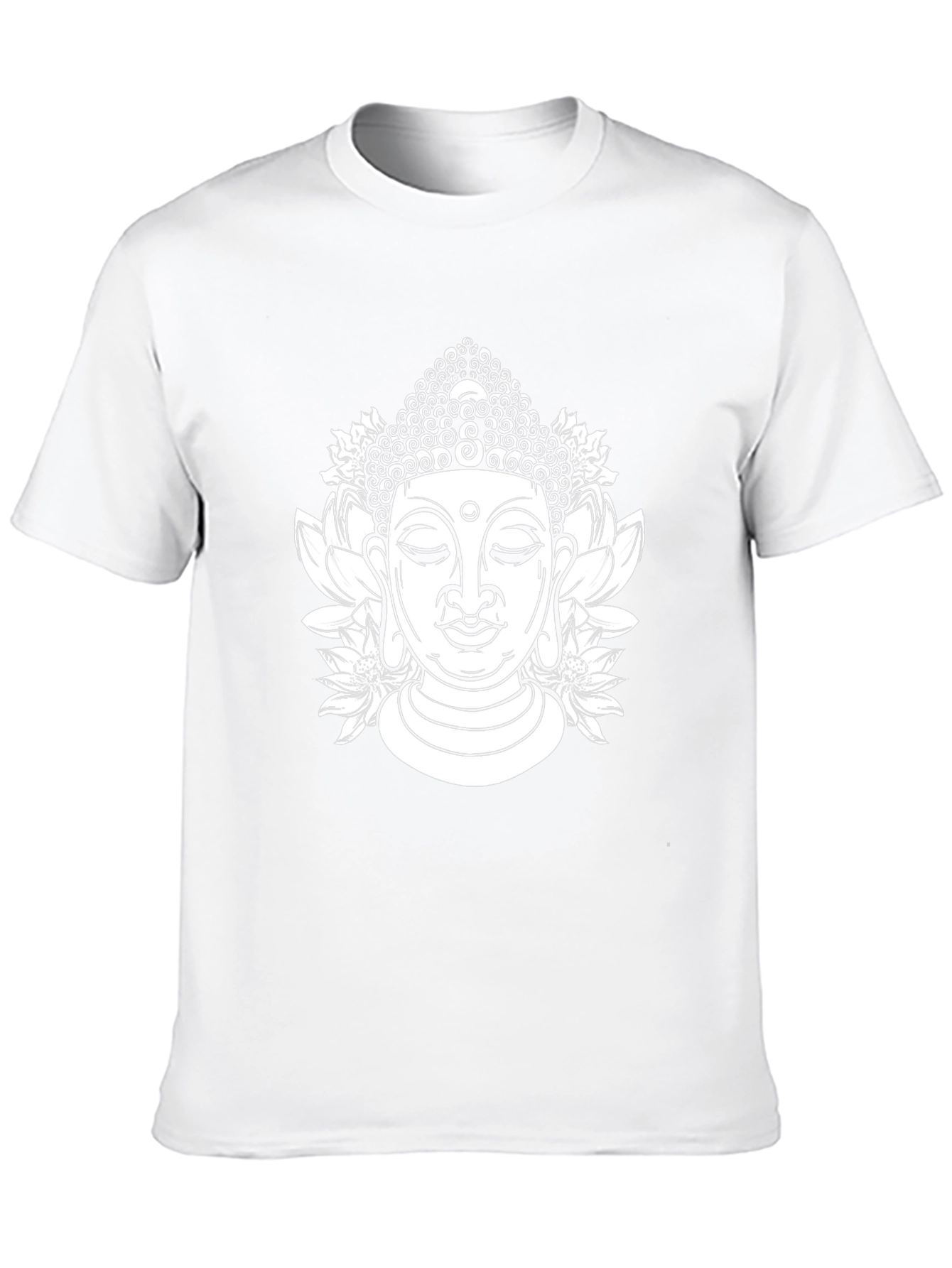 Buddha Graphic T-Shirt - Relaxed Fit Cotton Tee