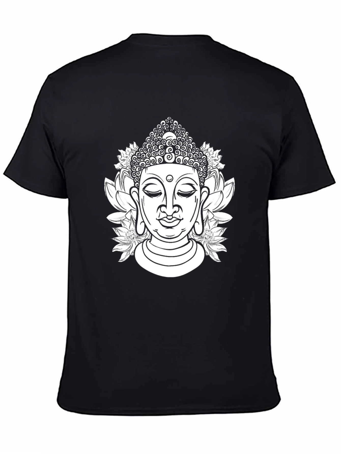 Buddha Graphic T-Shirt - Relaxed Fit Cotton Tee