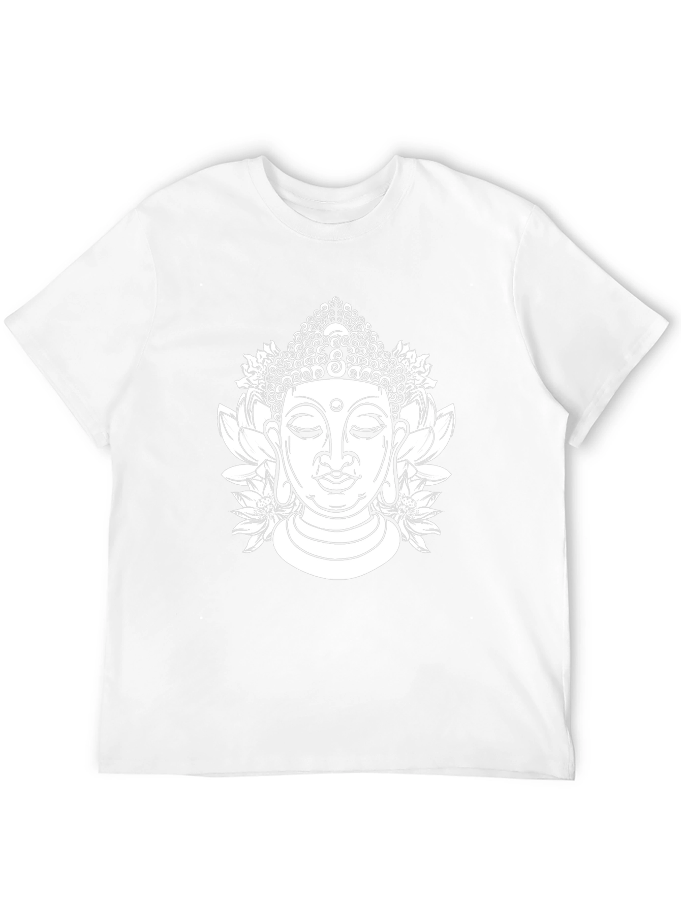 Buddha Graphic T-Shirt - Relaxed Fit Cotton Tee