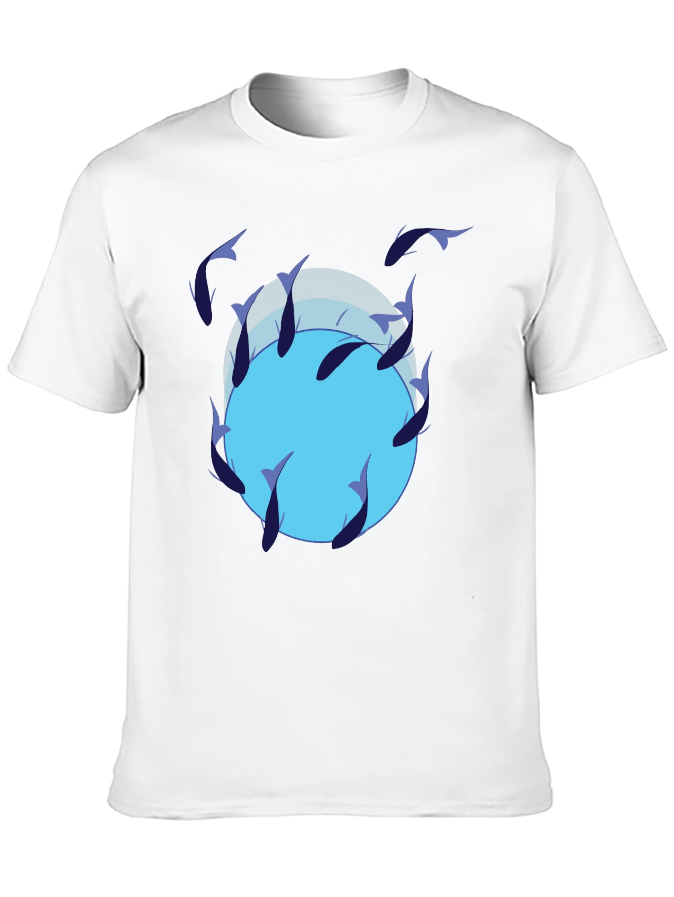 Fish Circle Graphic Tee