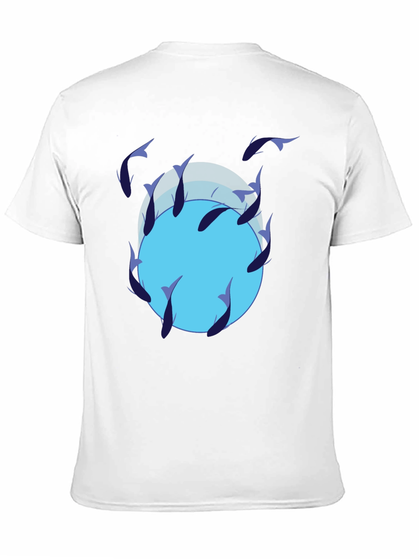 Fish Circle Graphic Tee
