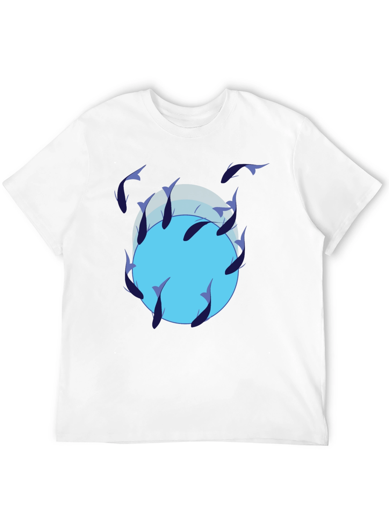 Fish Circle Graphic Tee