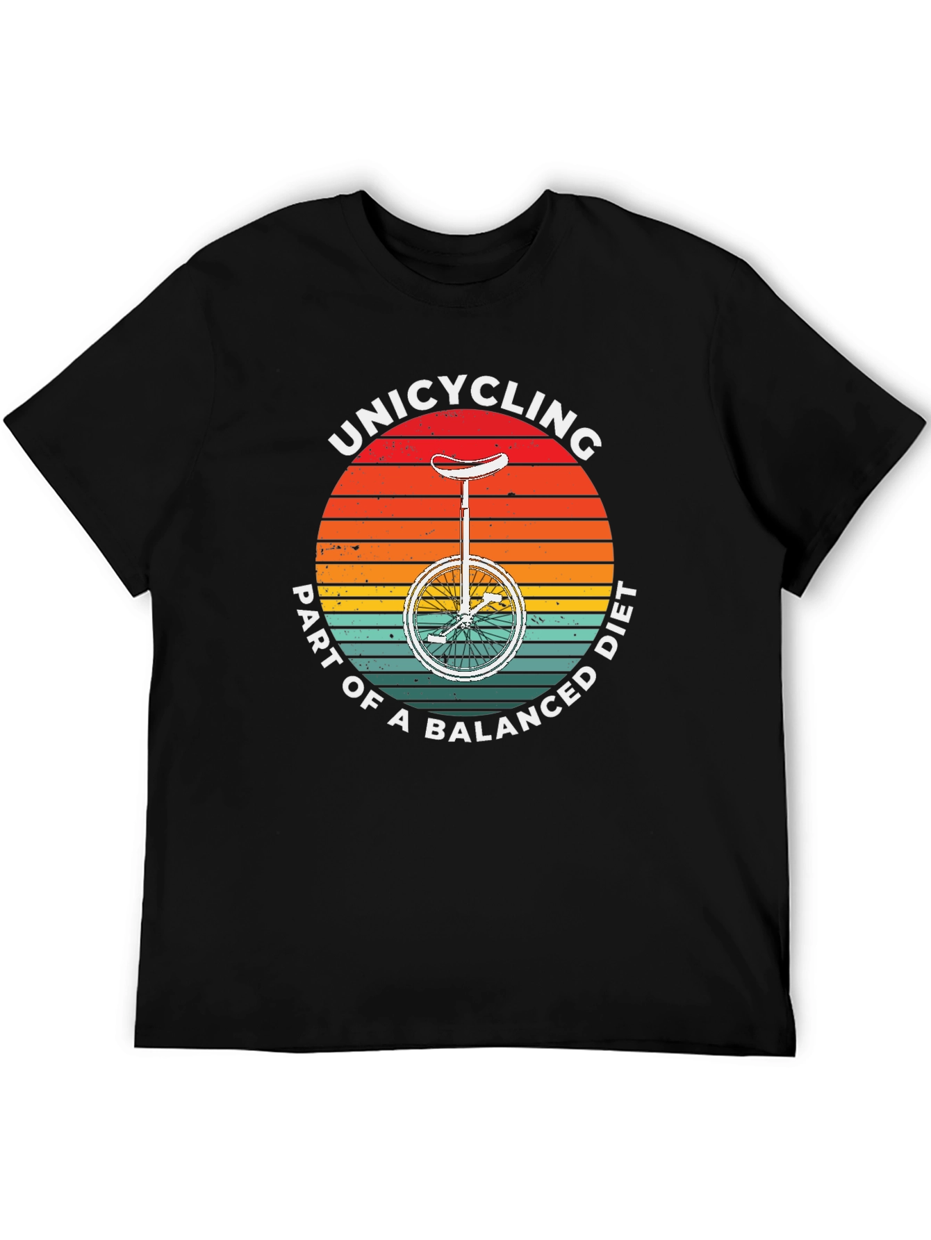 Unicycling Balanced Diet Graphic Tee