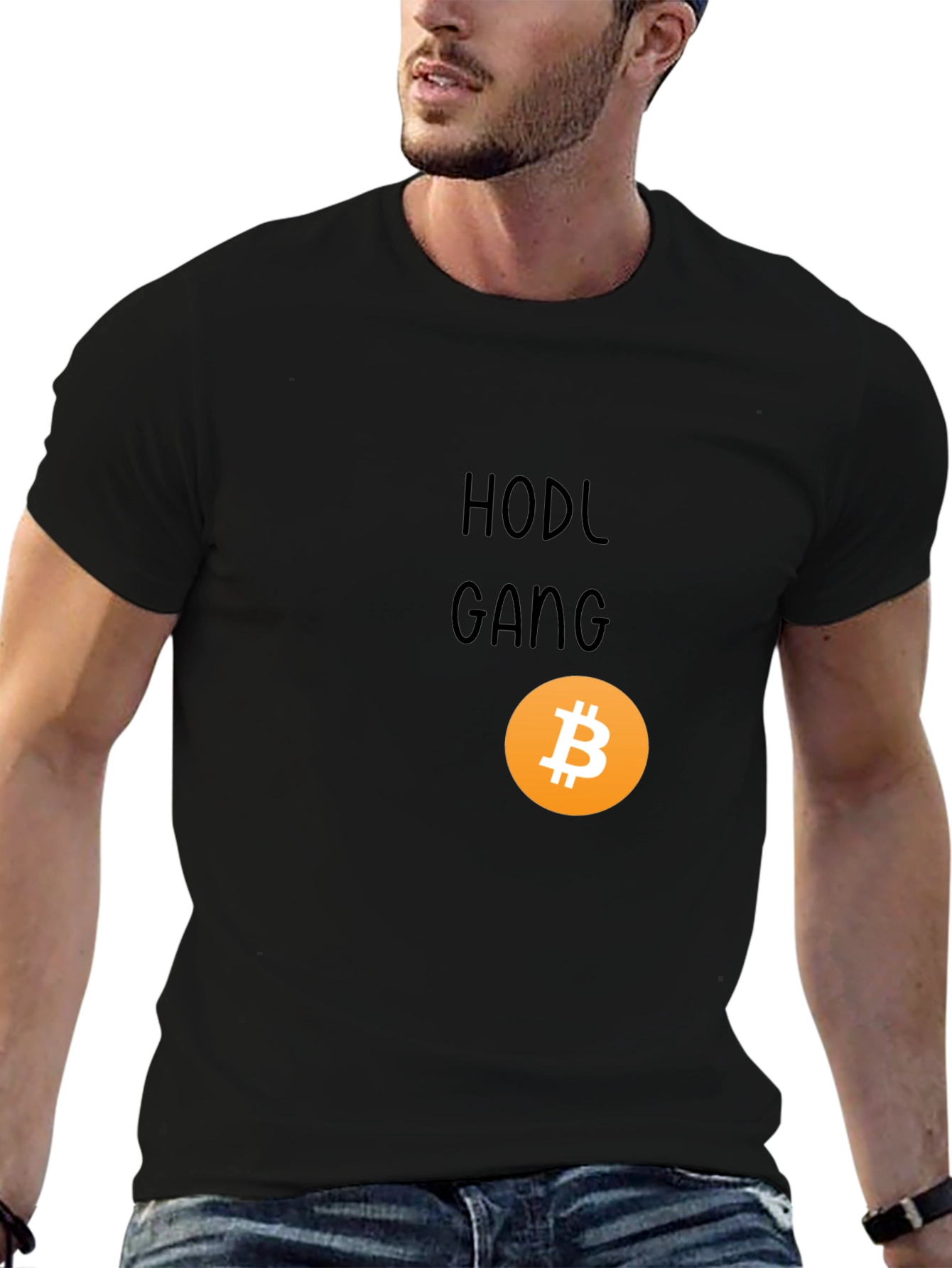 HODL Gang Bitcoin Graphic Tee - Crypto Enthusiast Shirt