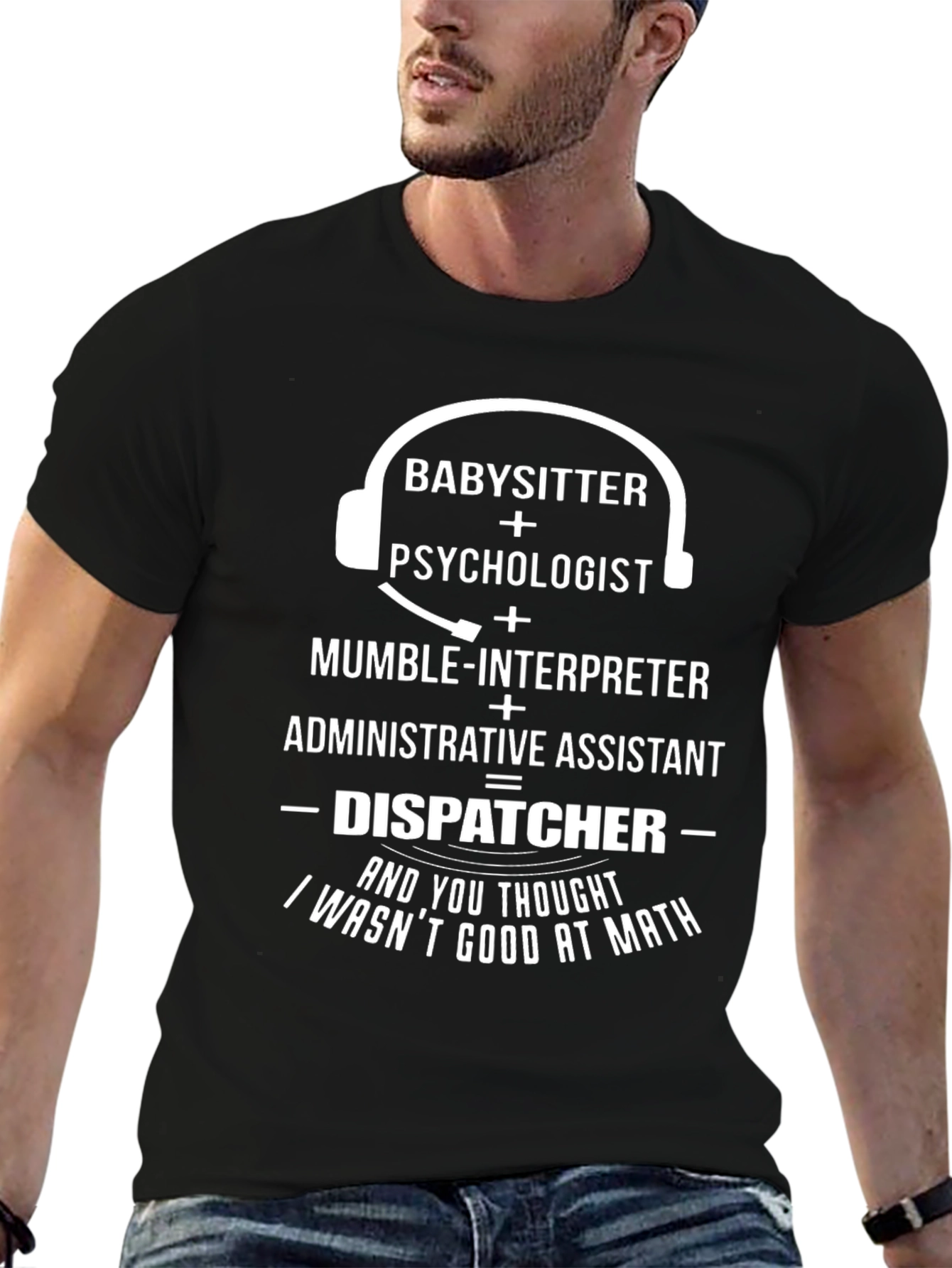 Dispatcher T-Shirt: Math Skills & Humor