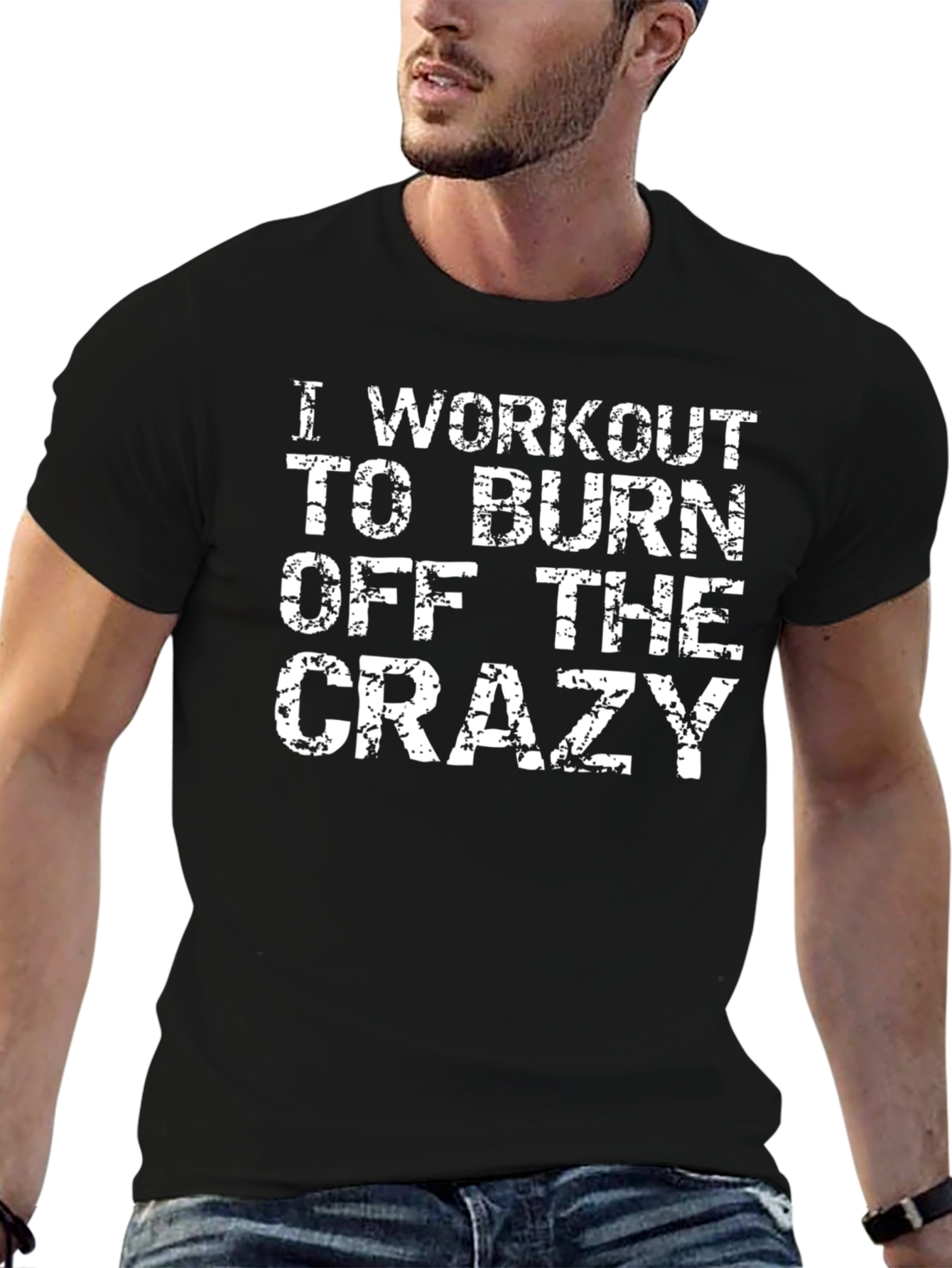 Workout to Burn Off the Crazy Black T-Shirt