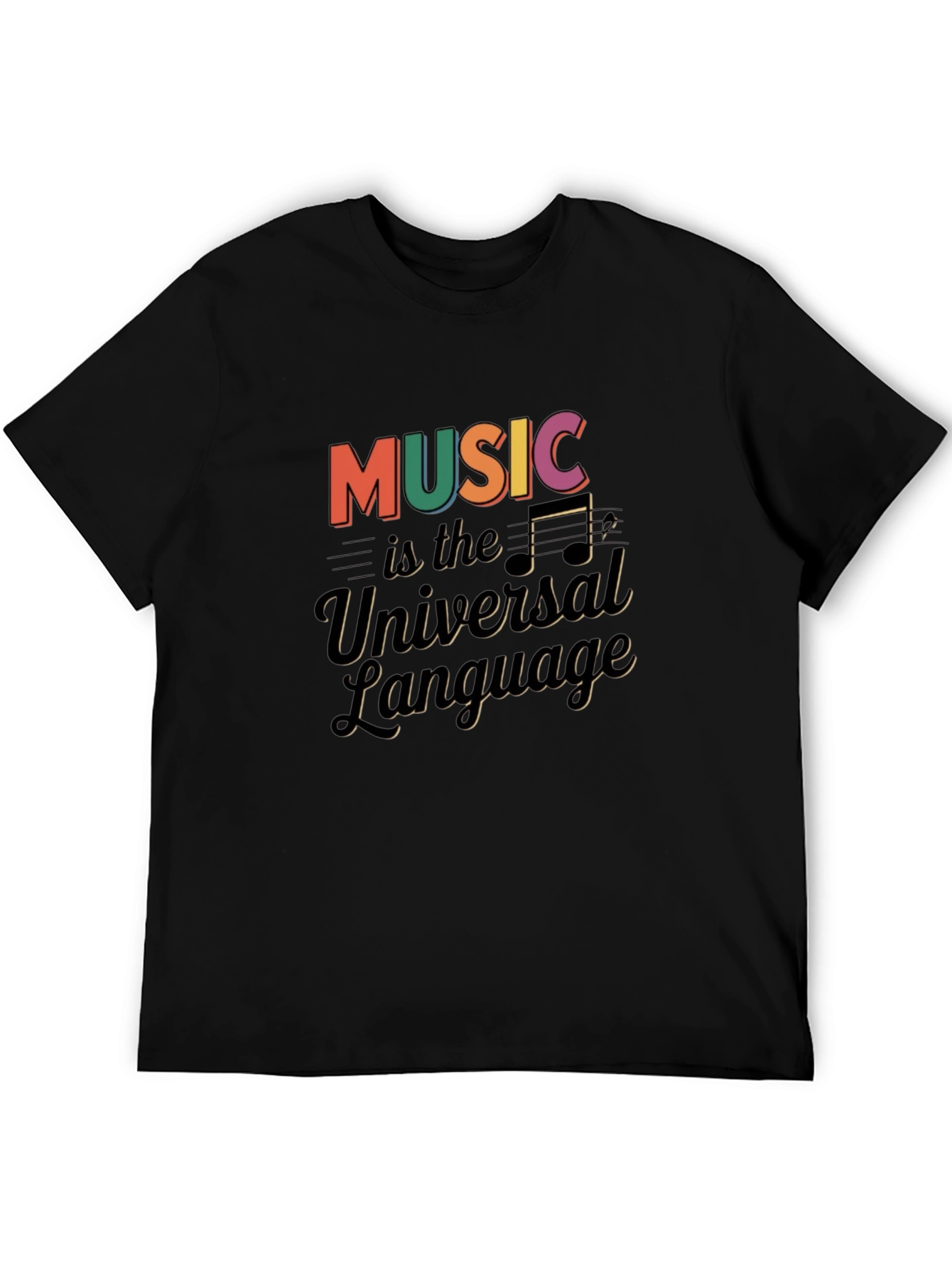 Music Is The Universal Language Graphic T-Shirt
