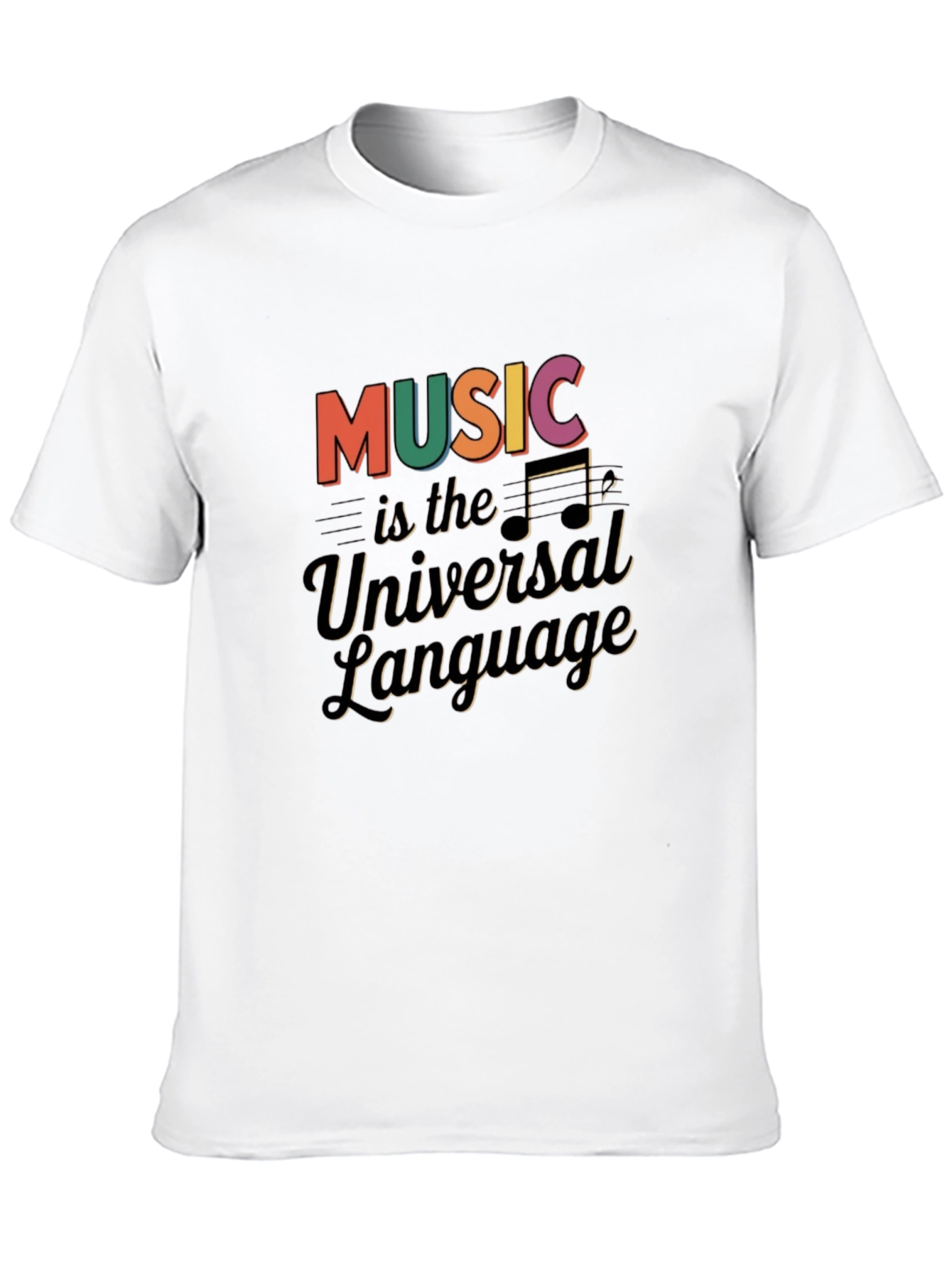 Music Is The Universal Language Graphic T-Shirt